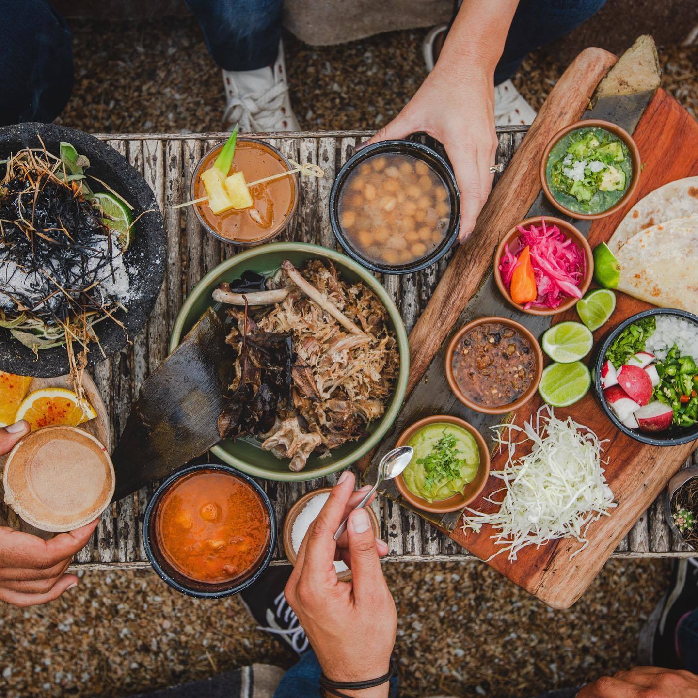 Degustación de sabores en Jazamango.