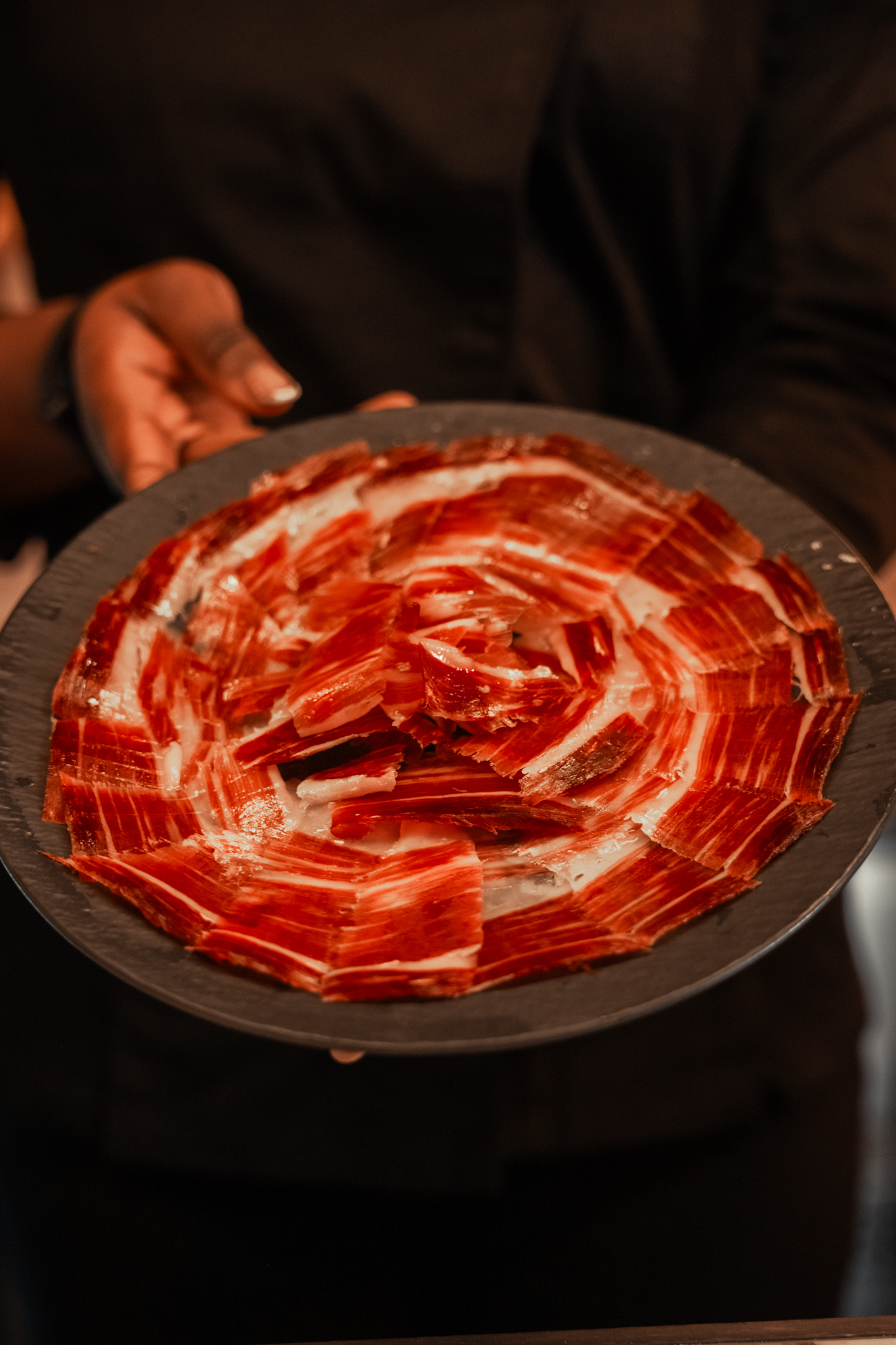 Jamón ibérico en Don Bernardo.