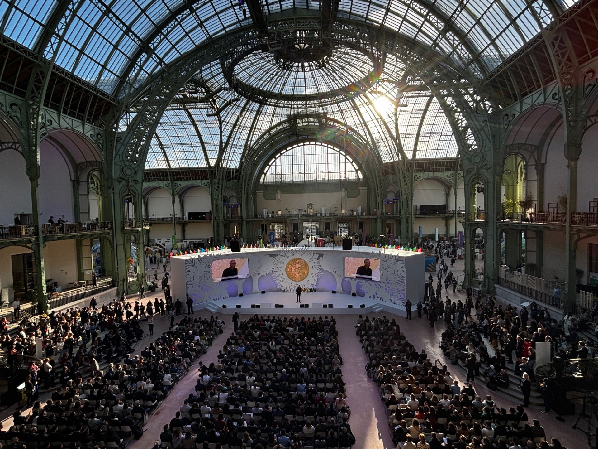 El Grand Palais de París acogió el evento ChangeNow.