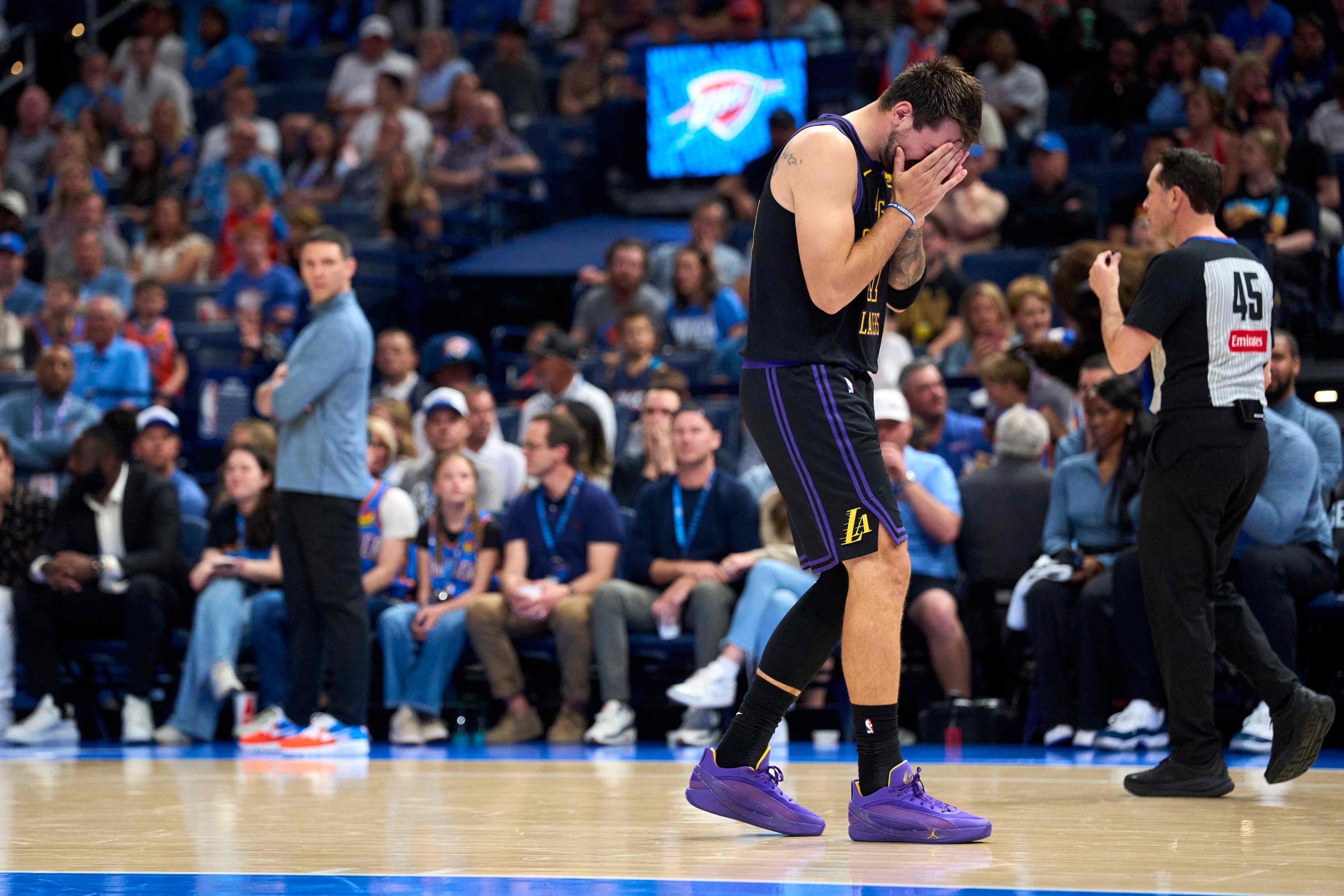 Doncic, Oklahoma'da.