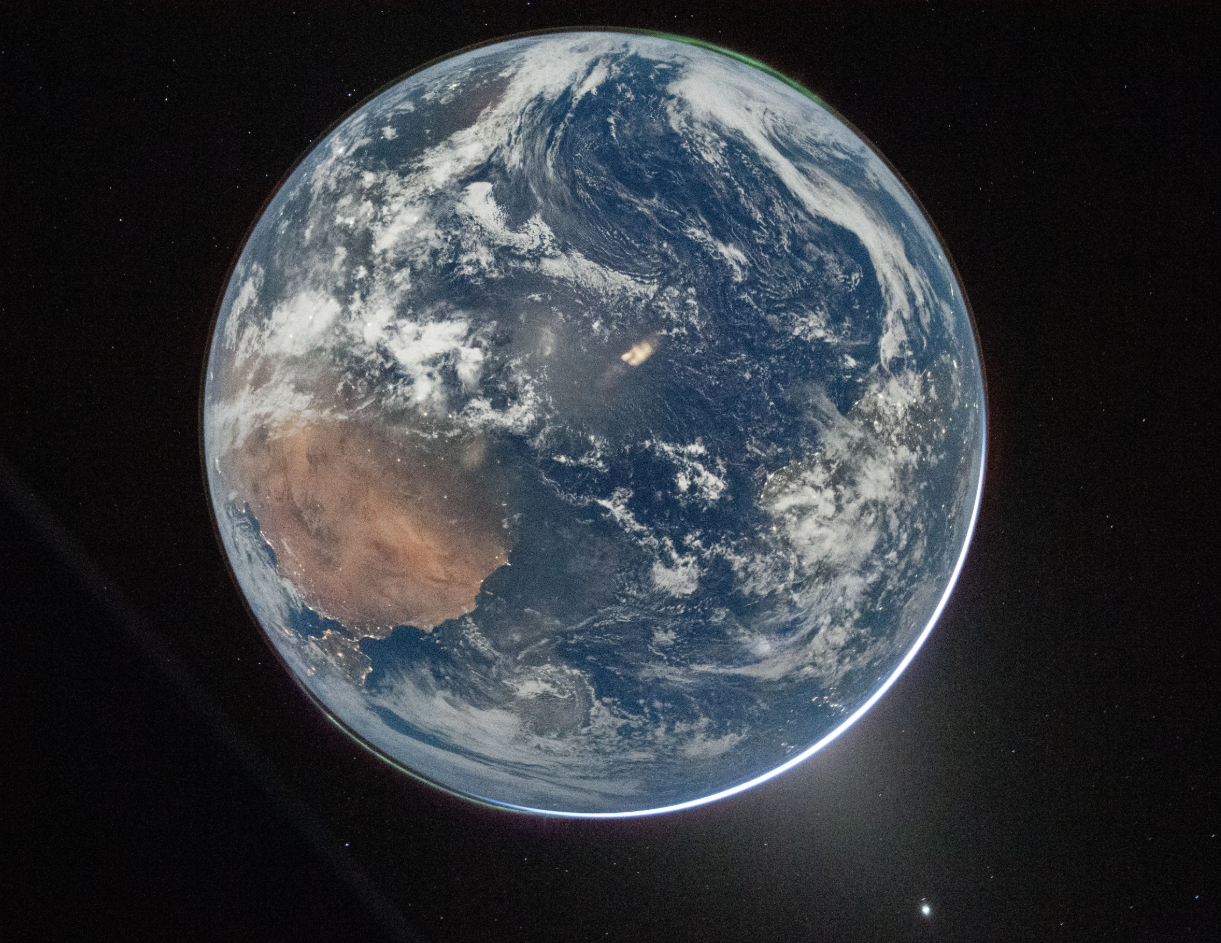 Esta foto ha sido bautizada como 'Hola Tierra'
