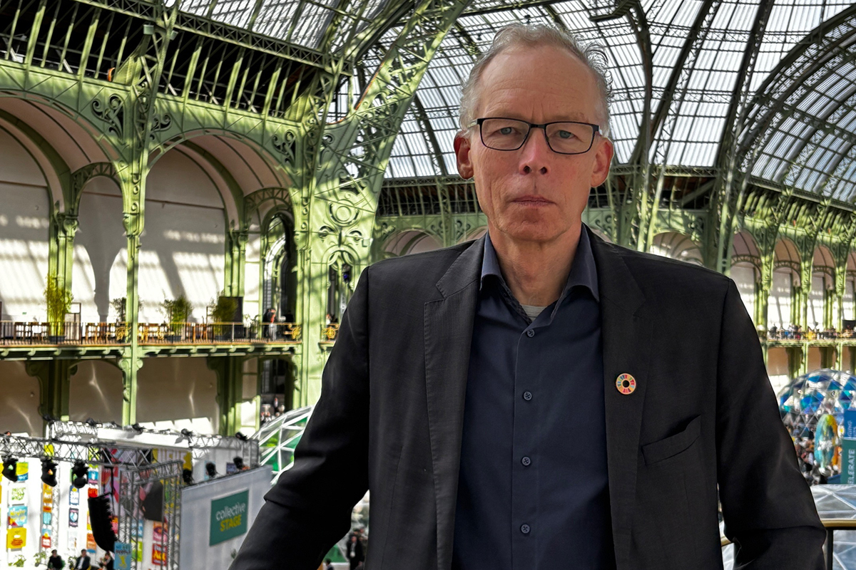 Johan Rockström, en París.