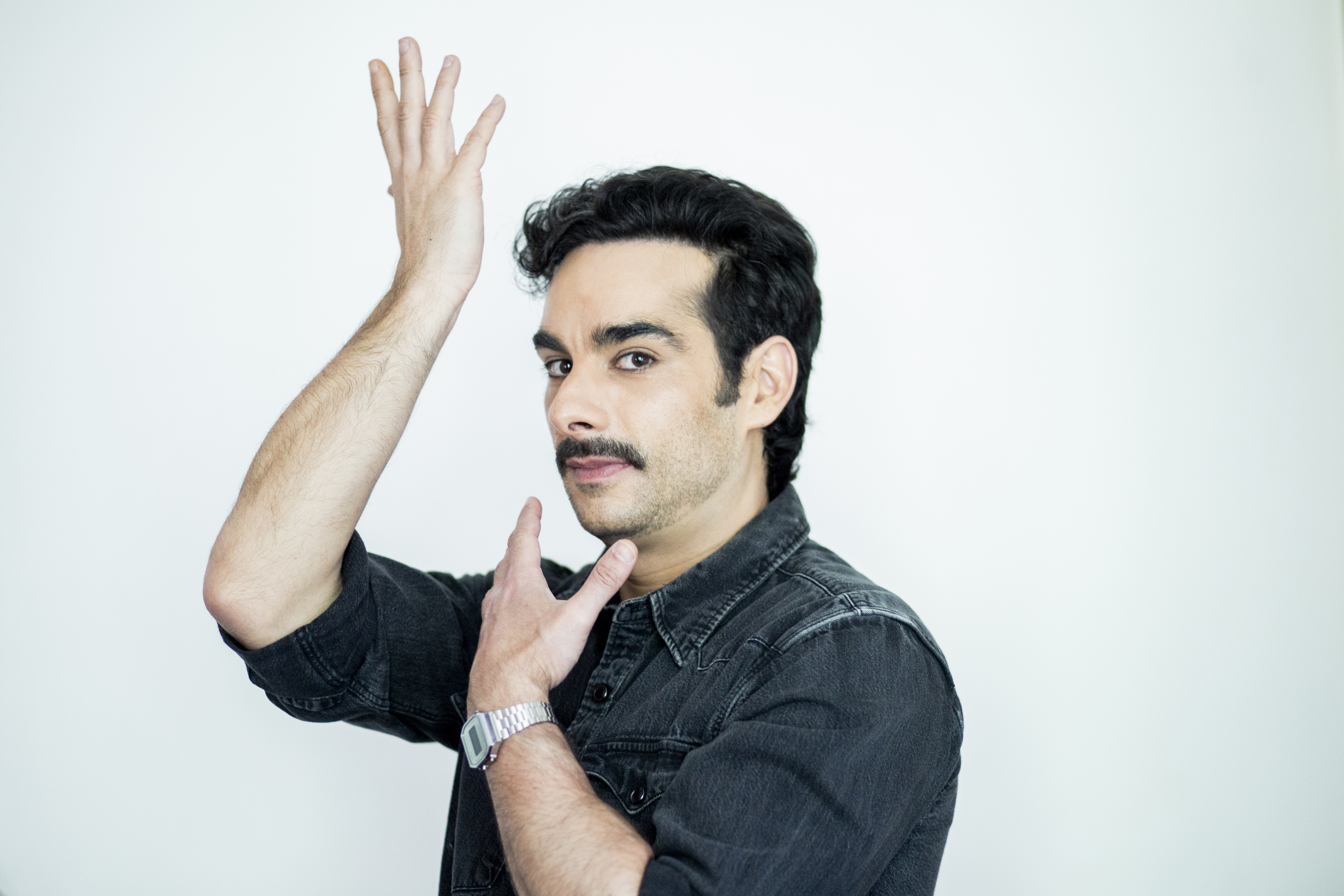 Juan Sanguino, director del podcast 'Delirios de España'
