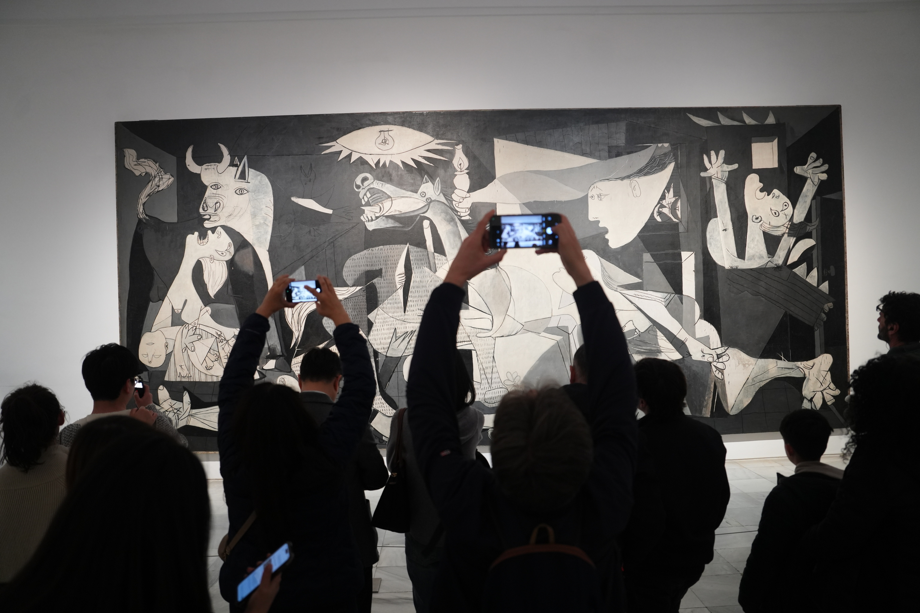 El 'Guernica', en el Museo Reina Sofía.