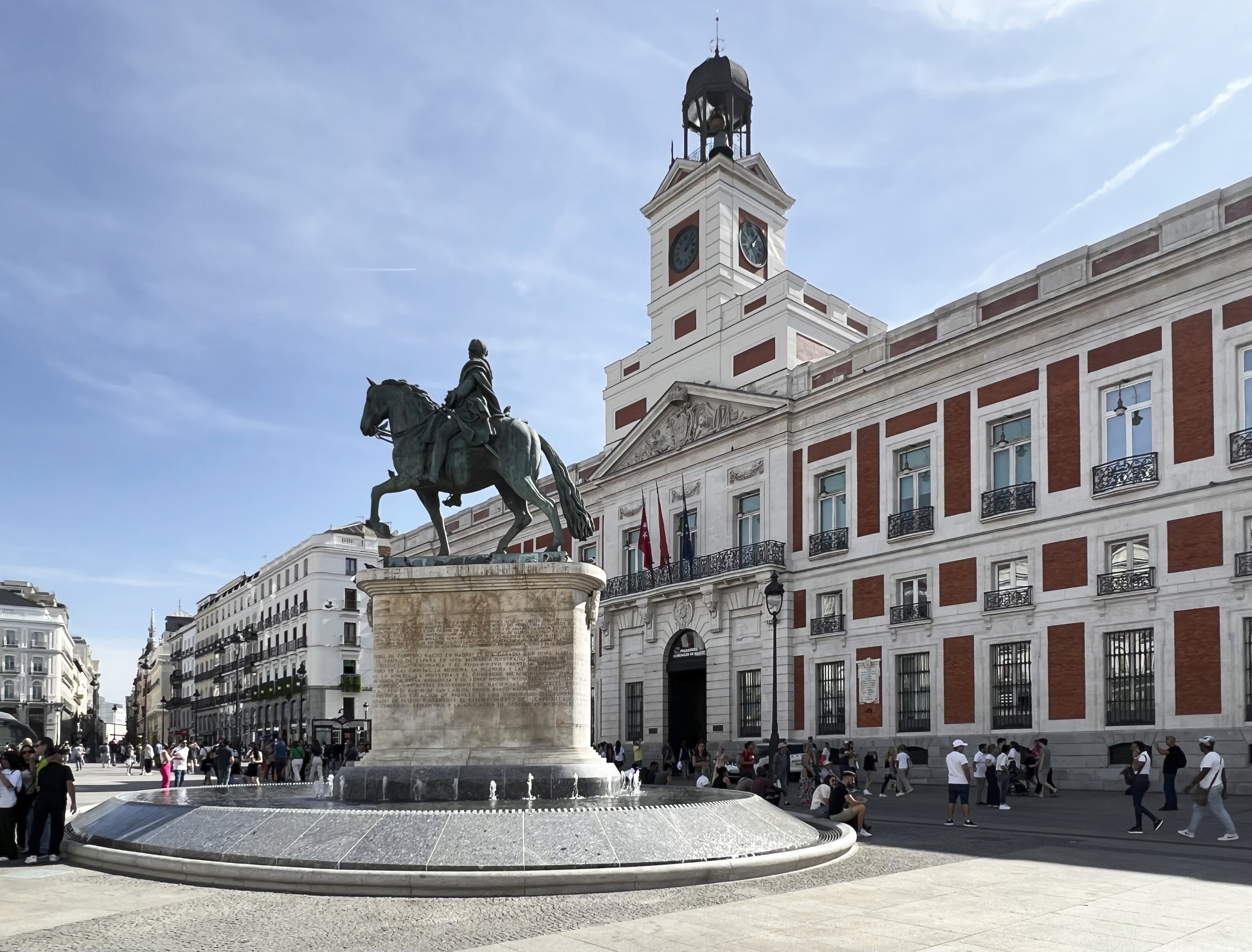 La Puerta del Sol será el 'kilómetro cero' de la prensa en la visita ...