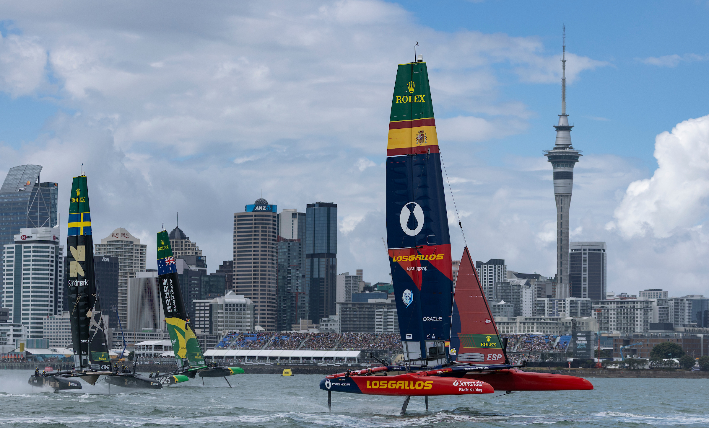 El equipo español de SailGP, esta temporada en SailGP.
