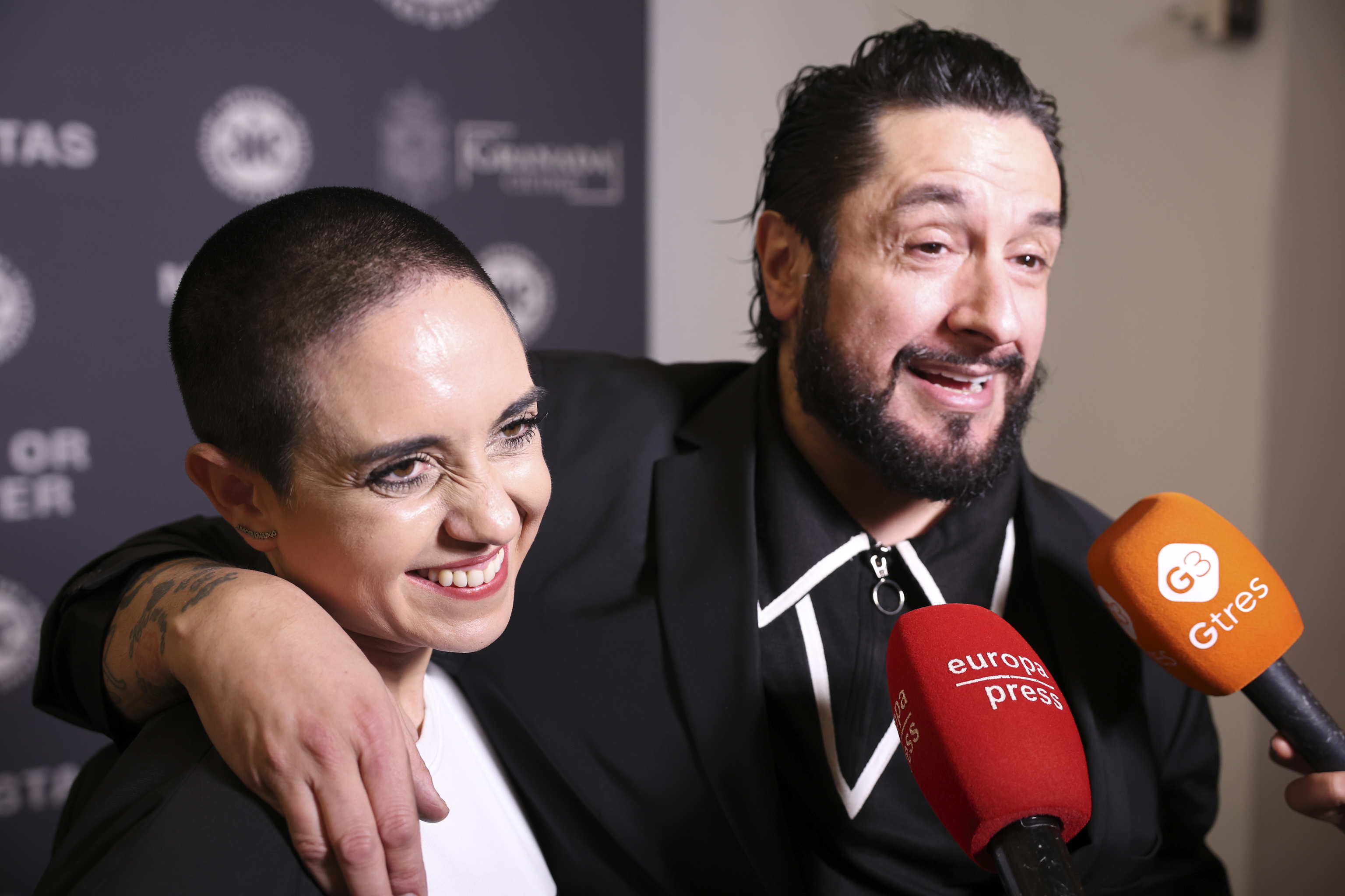 Luciana Bongianino y Rafael Amargo, en una imagen de este jueves.