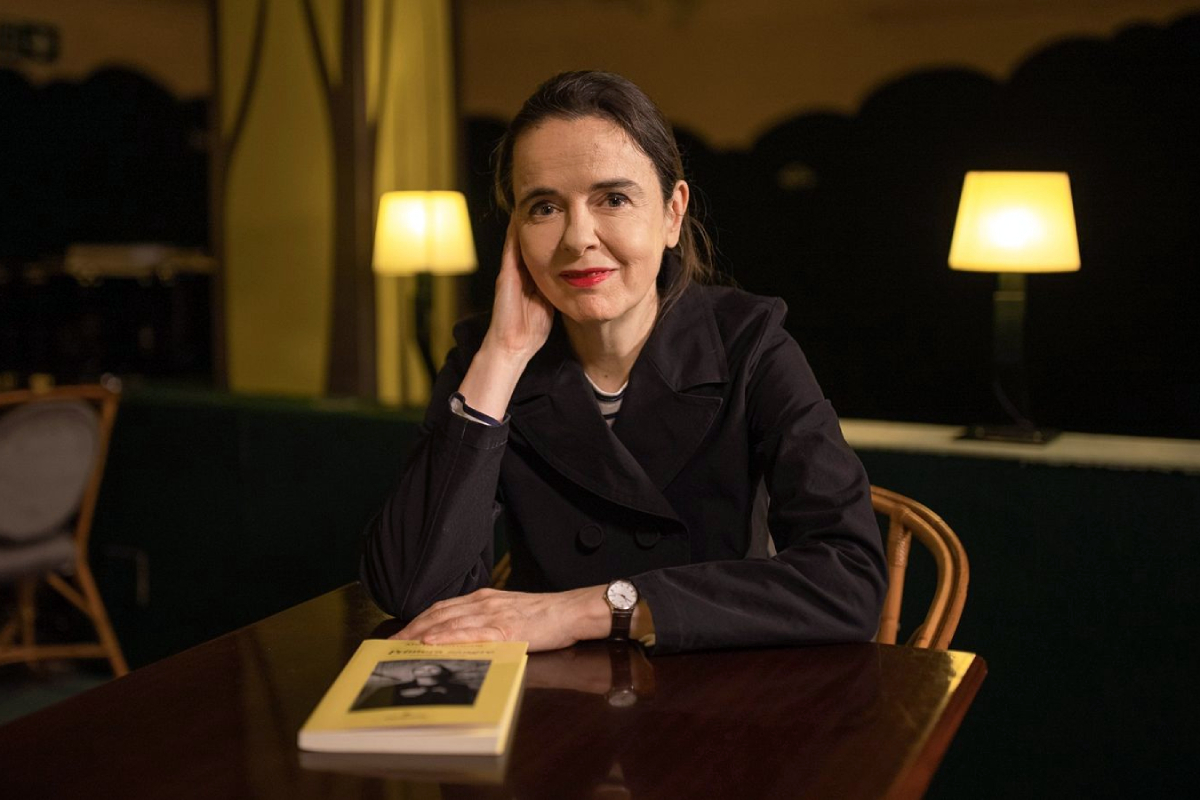 La escritora belga Amélie Nothomb.