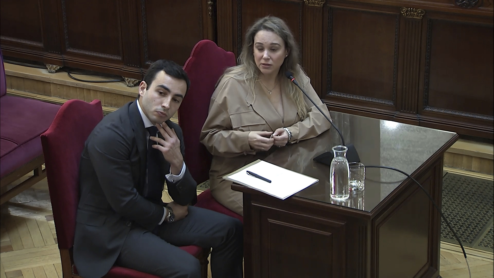 Leonor González Pano, este jueves en el Supremo.
