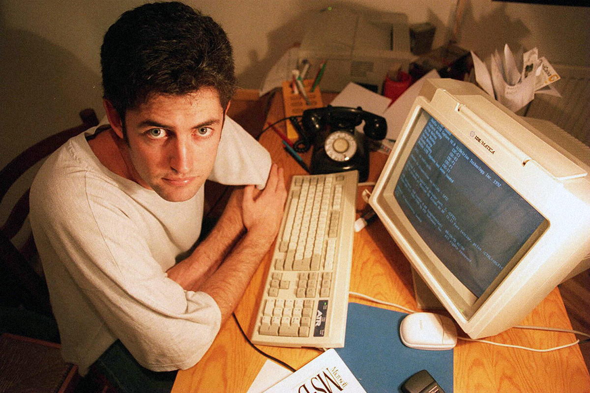 José Ángel Mañas, en 1996.