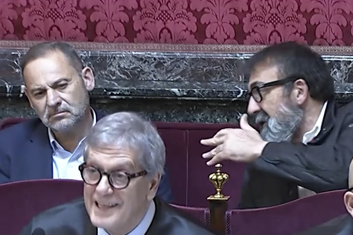 Ábalos y Koldo en el juicio.