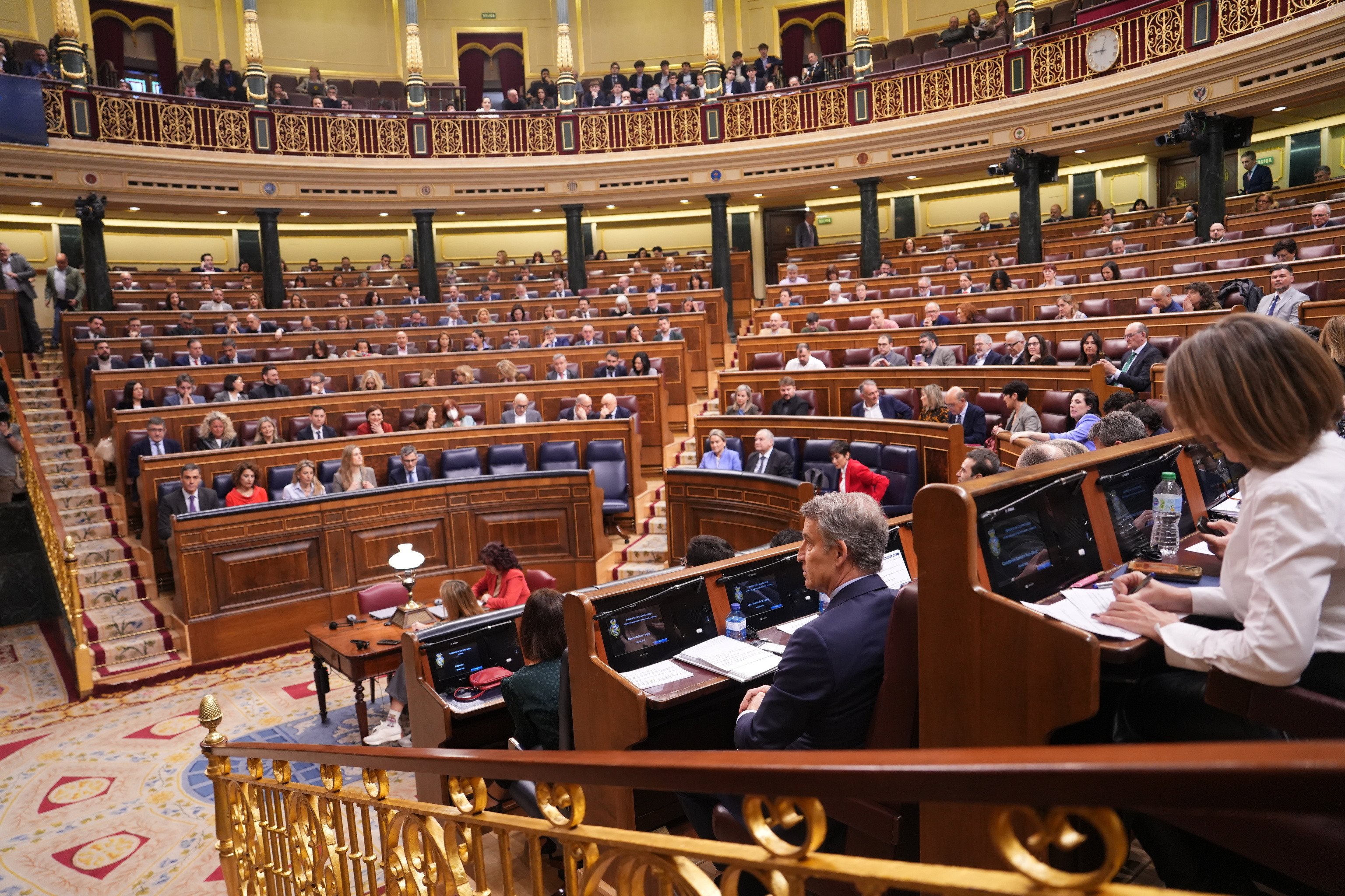 Pleno en el Congreso.