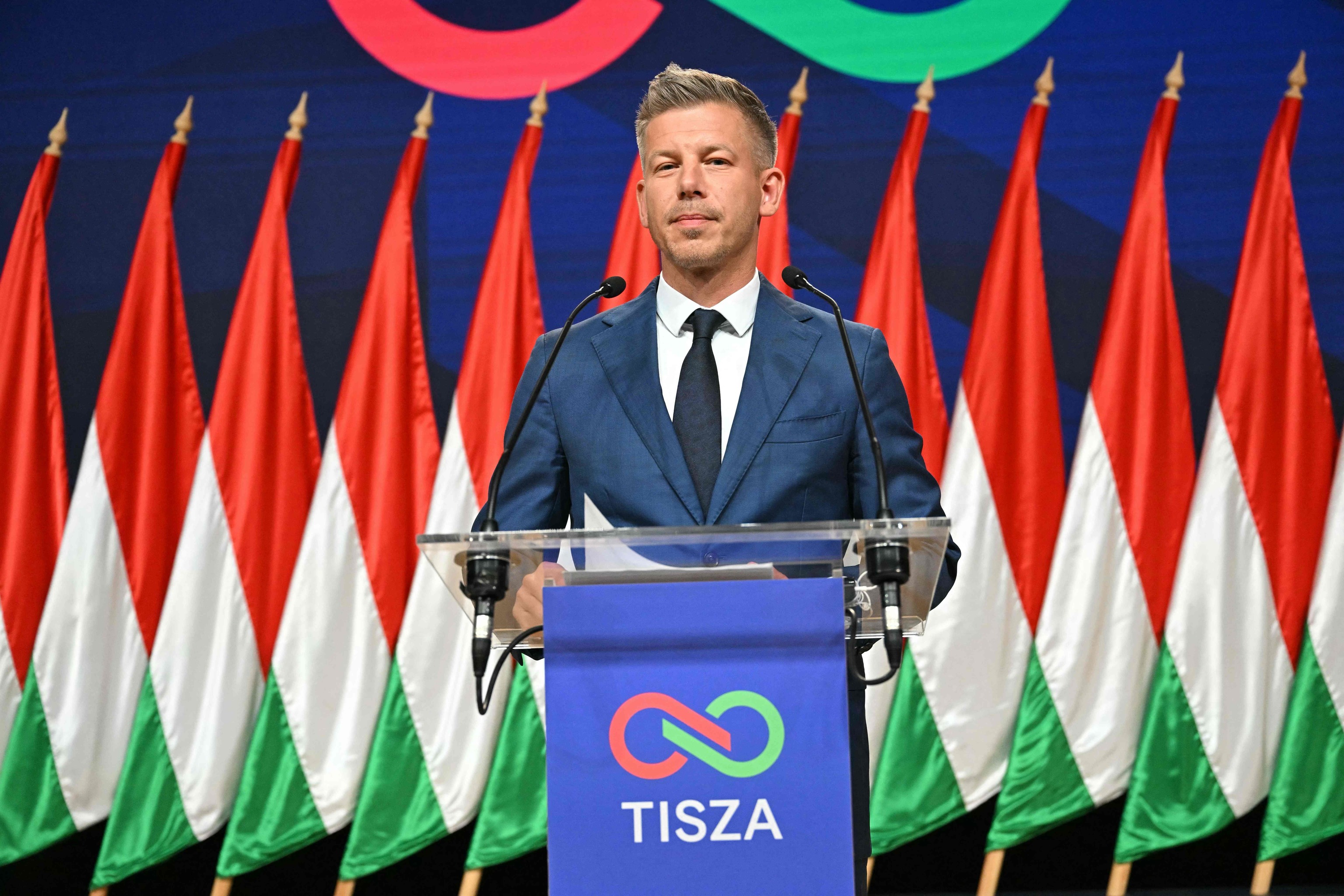 El primer ministro electo de Hungría, Péter Magyar.