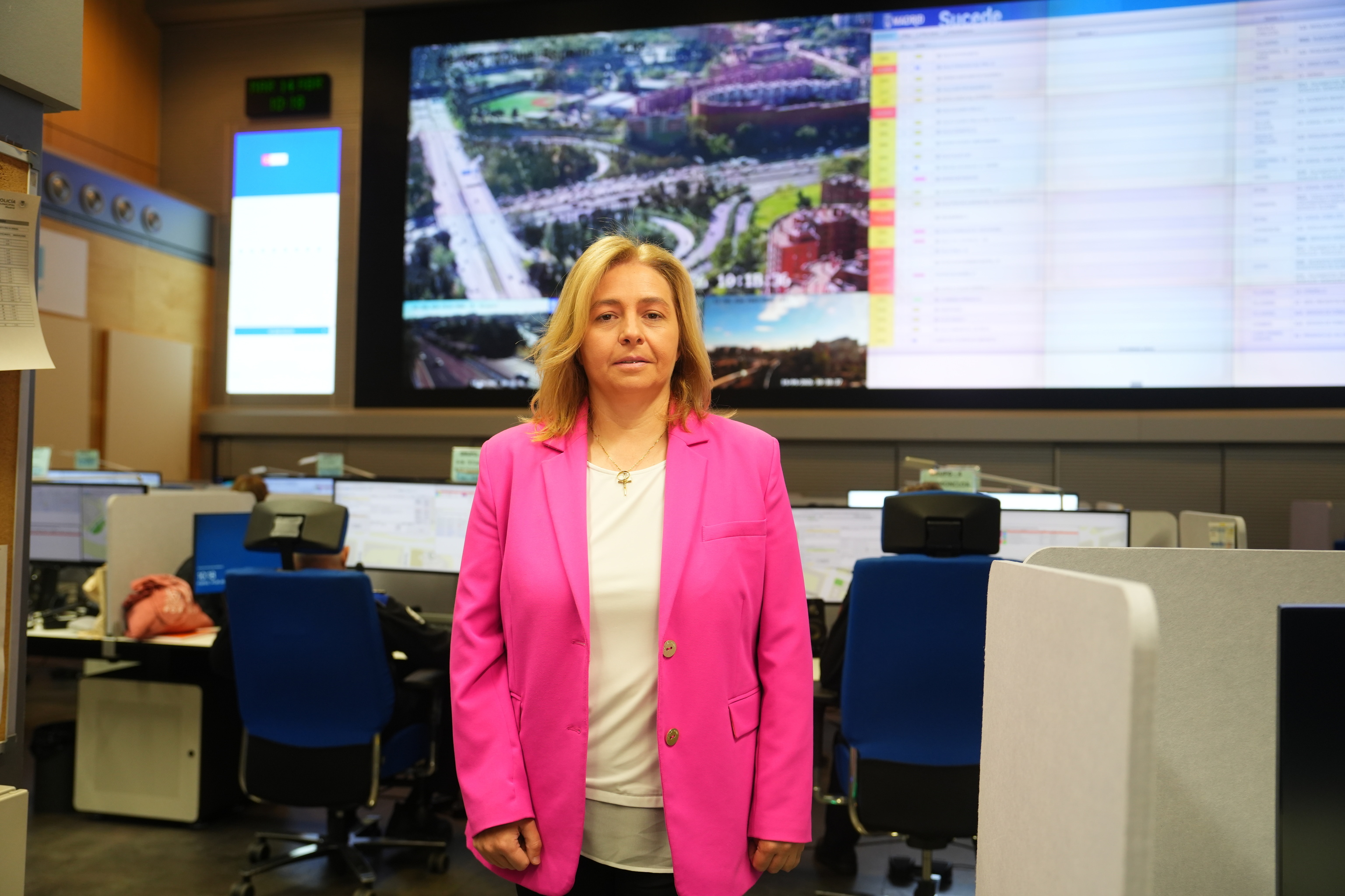 Inma Sanz, en la sala principal del CISEM.