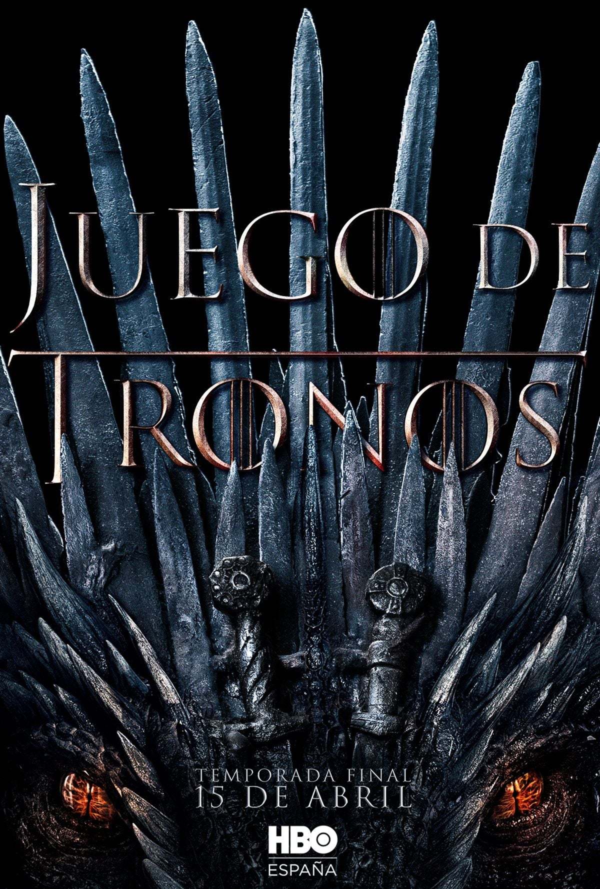 Póster promocional de Juego de Tronos