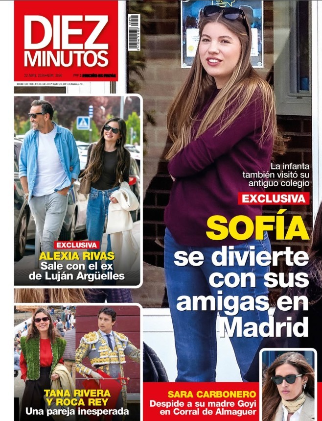 Portada de la revista Diez Minutos.