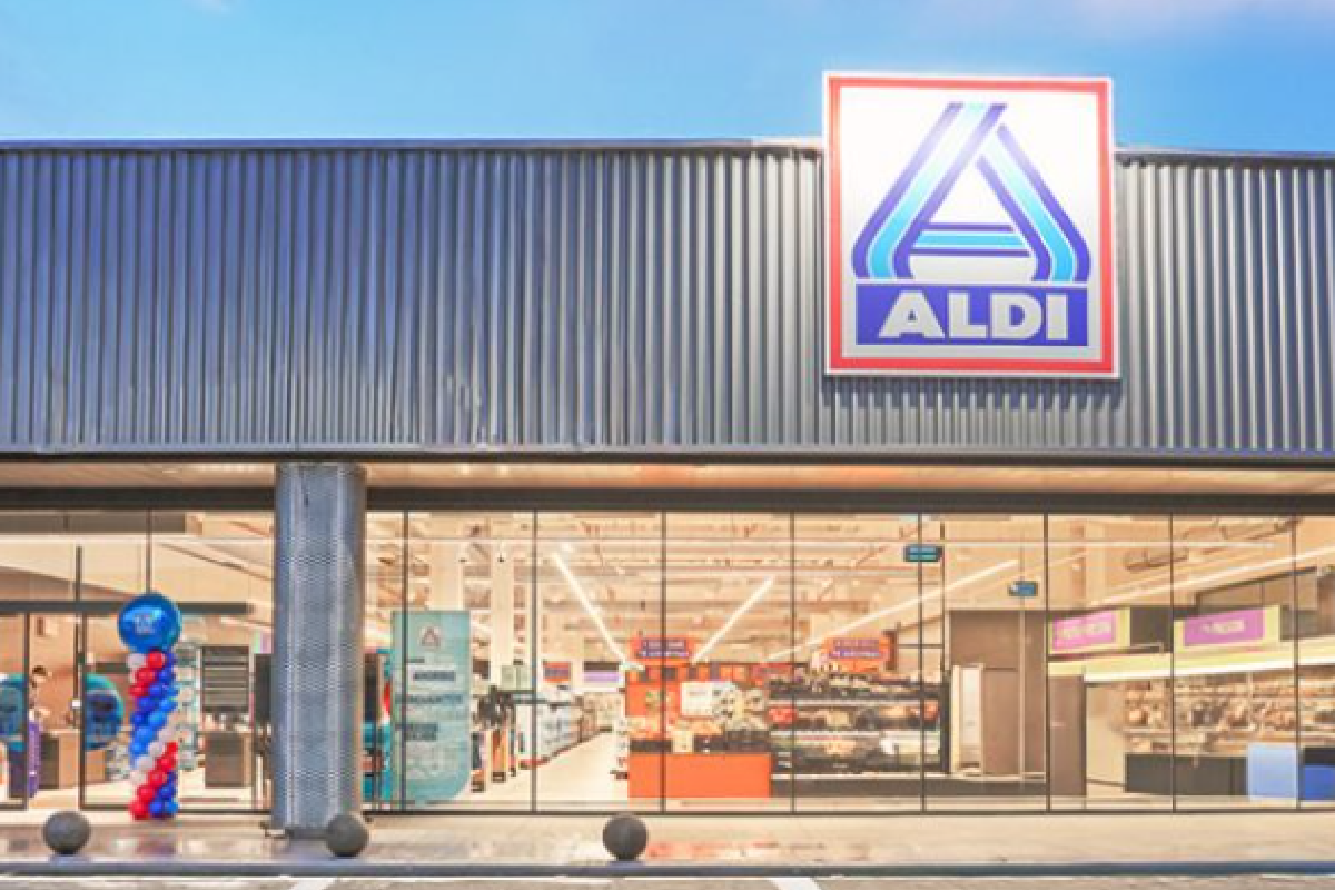 Supermercado de la cadena alemana.