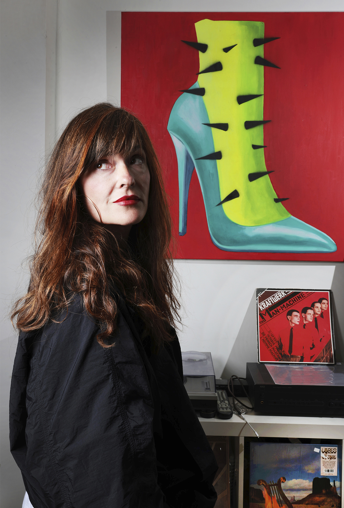 Carmen Torreblanca en su casa de Madrid.