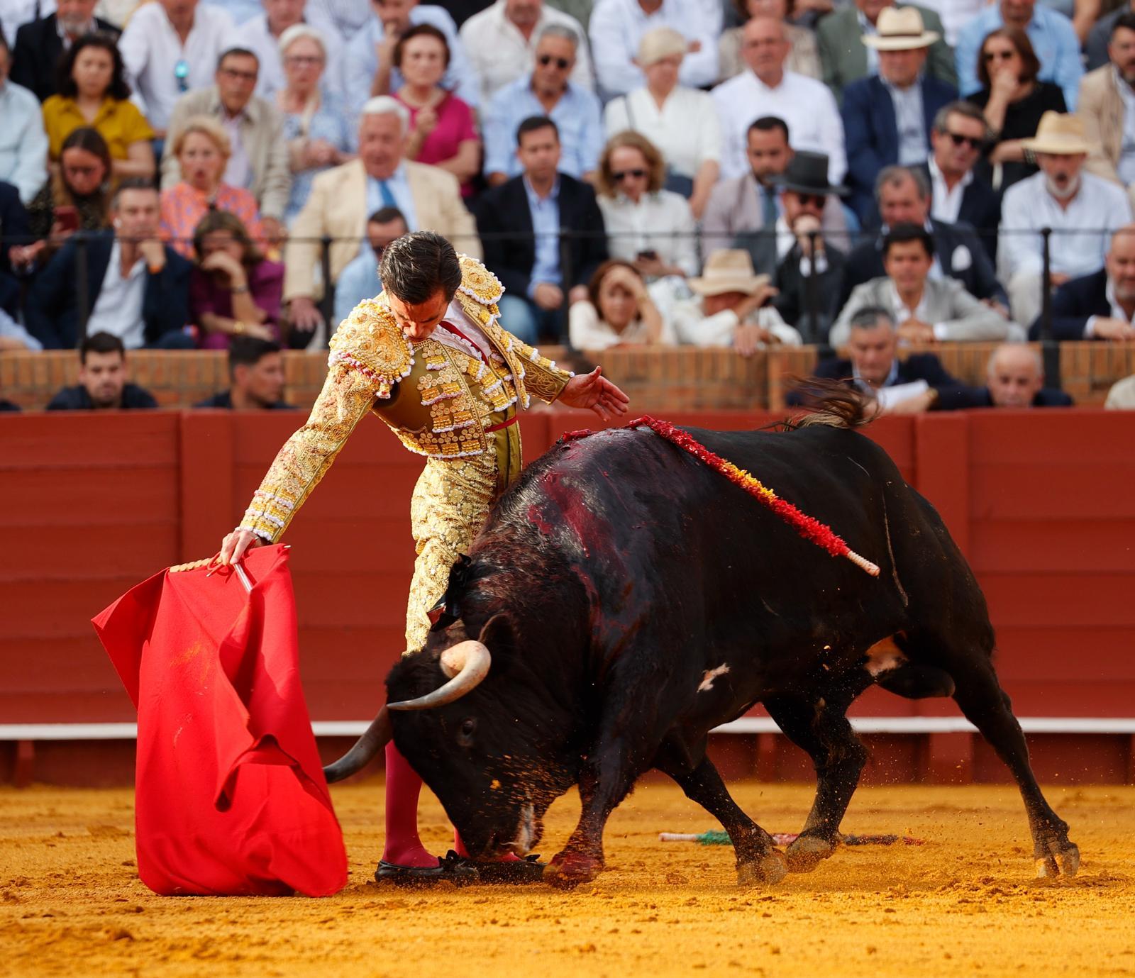 Derechazo de Juan Ortega.