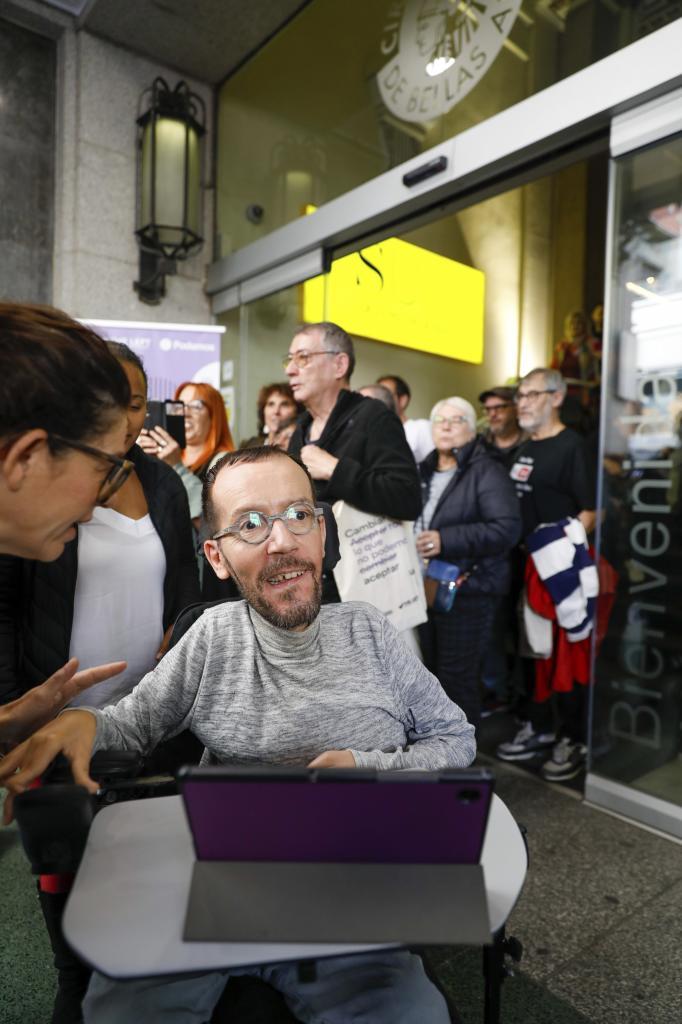 Pablo Echenique, en un acto de Podemos en octubre de 2024.