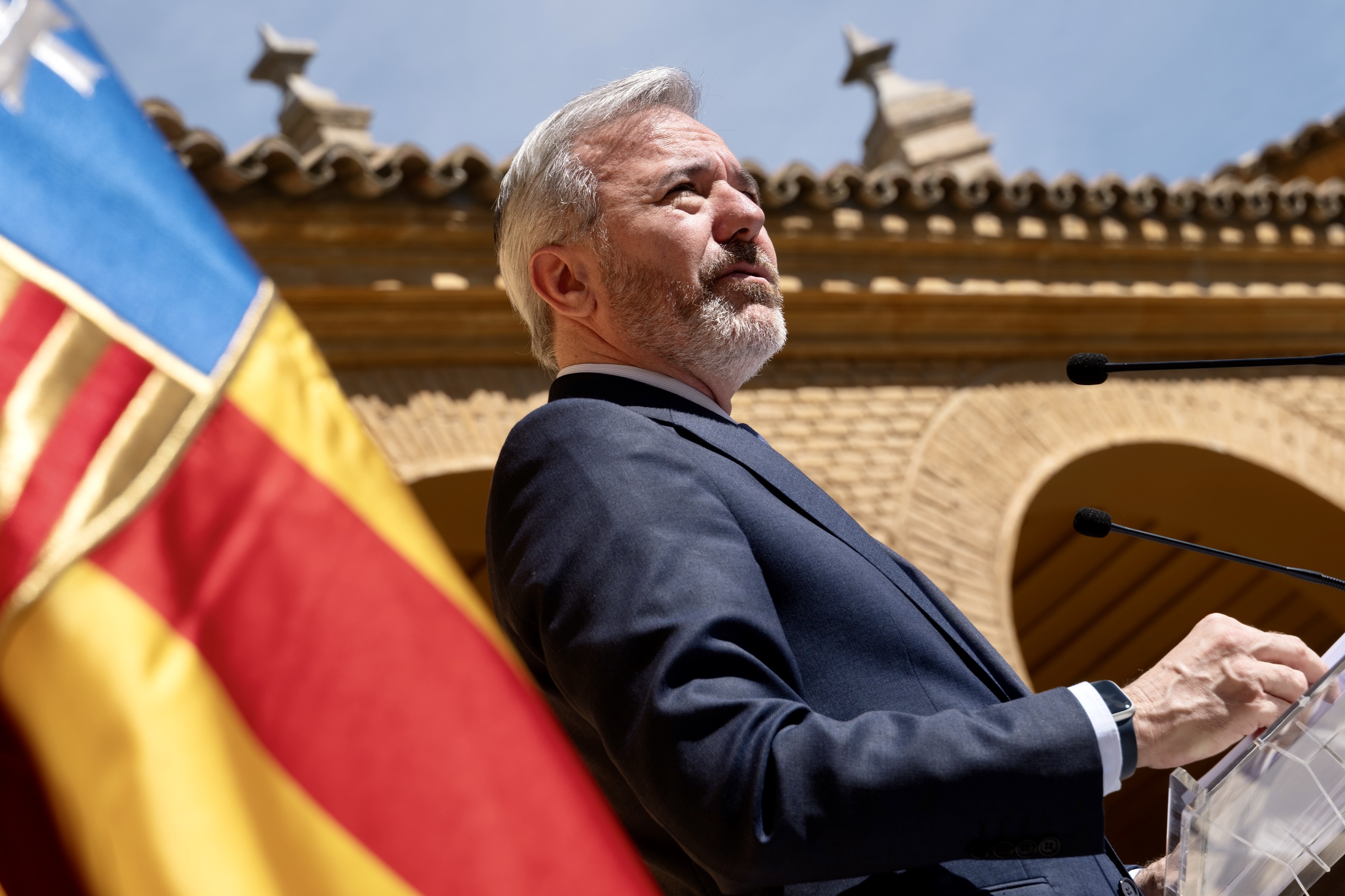 Jorge Azc�n, presidente en funciones del Gobierno de Arag�n