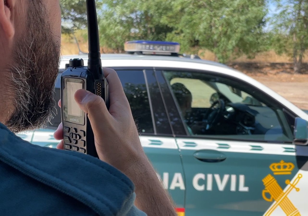 Un agente de la Guardia Civil.