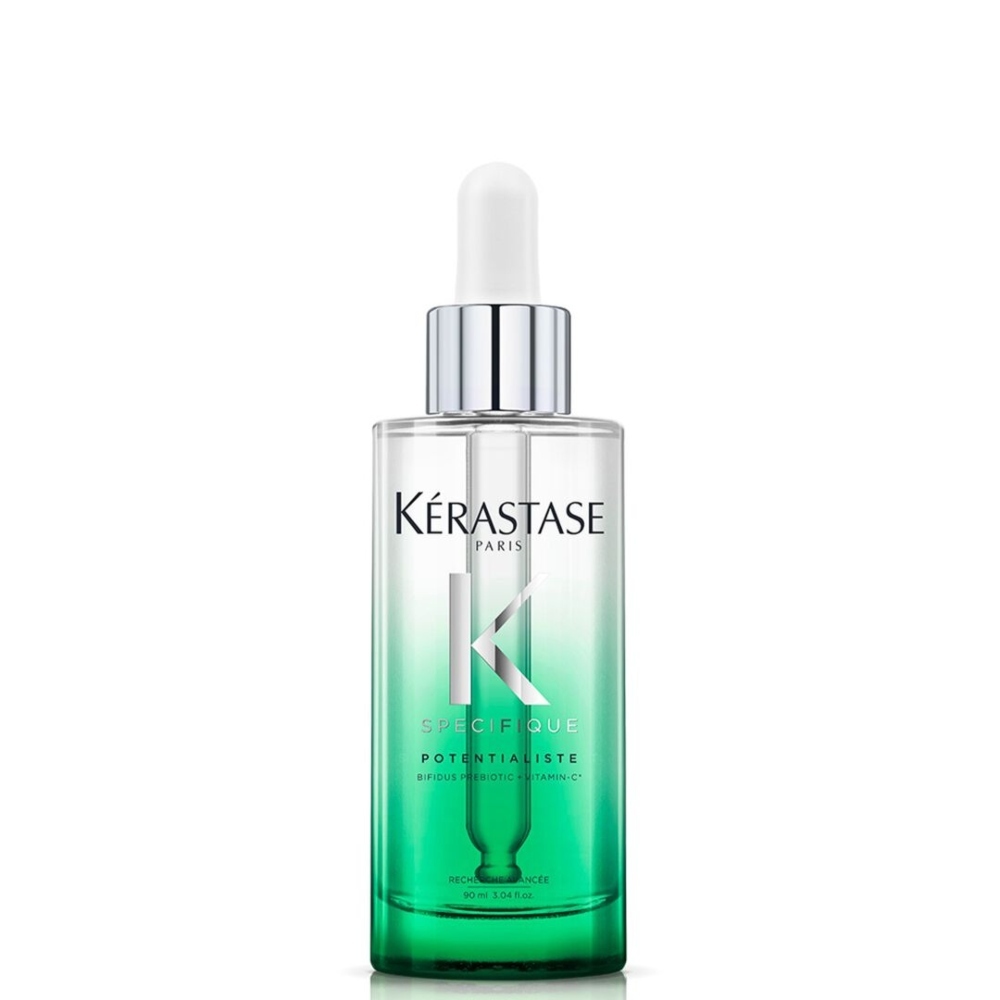 Productos que puedes usar para cuidar el cuero cabelludo y frenar el envejecimiento del pelo: s�rum para cuero cabelludo Specifique Potentialiste de K�rastase