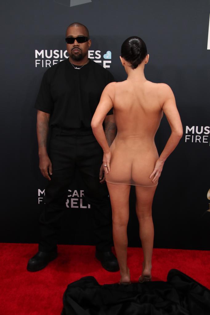 Kanye West y Bianca Censori.