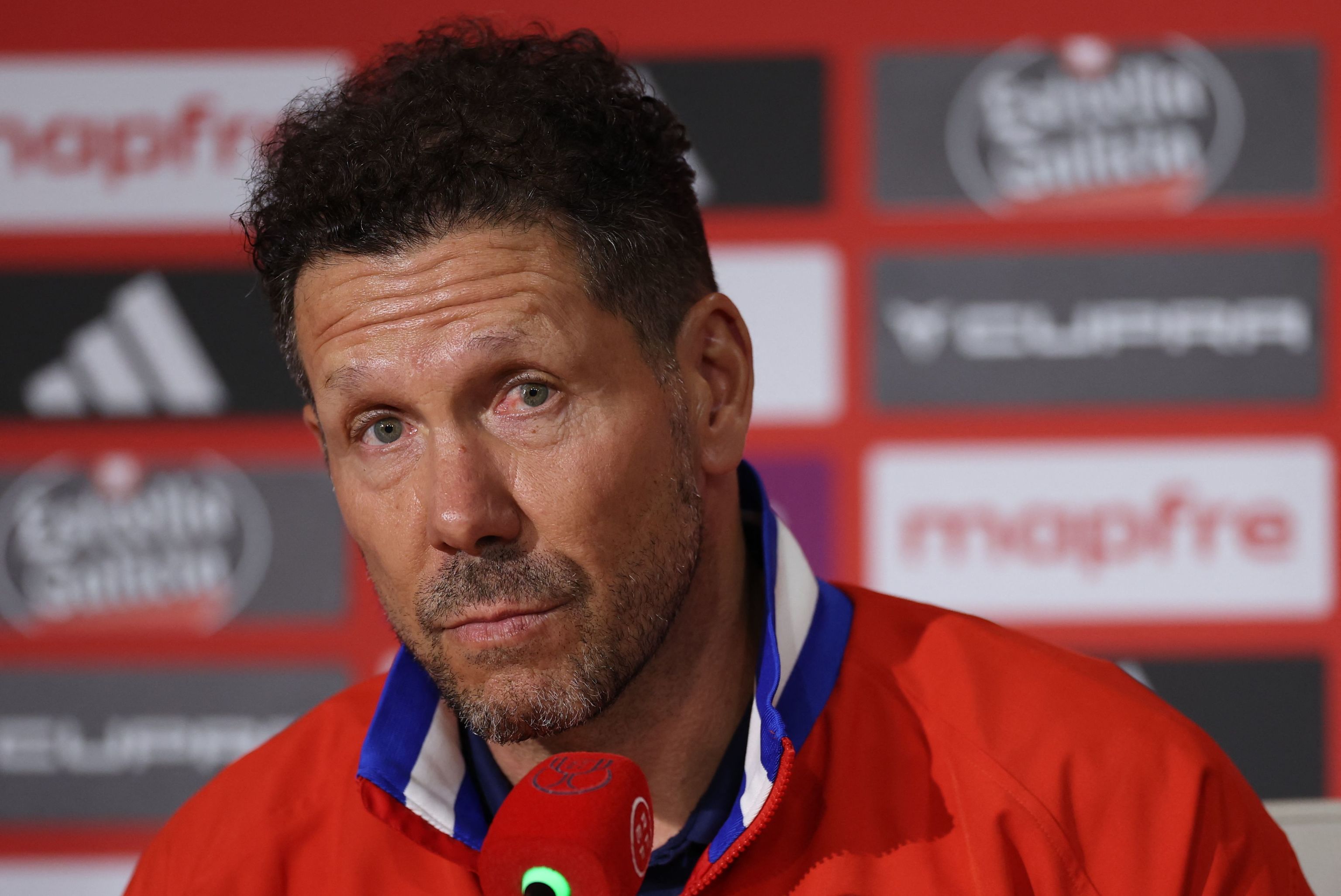 Simeone, en la comparecencia previa a la final de la Copa del Rey.