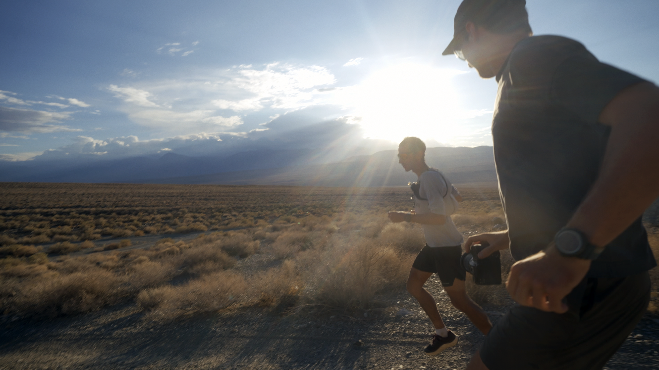 Danielson, junto a Kilian, en Estados Unidos.