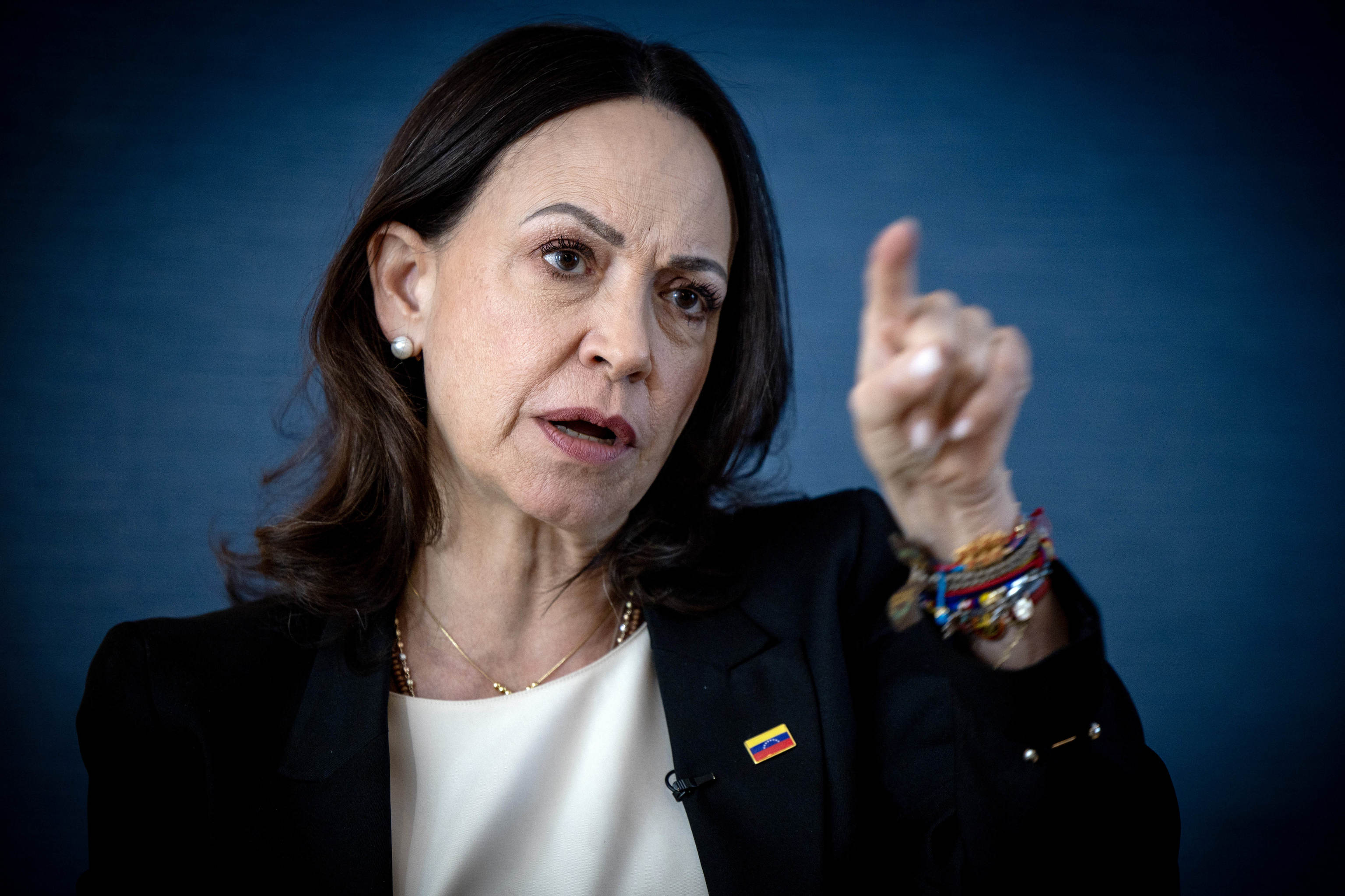 María Corina Machado en EL MUNDO tras el baño de masas en Sol: 