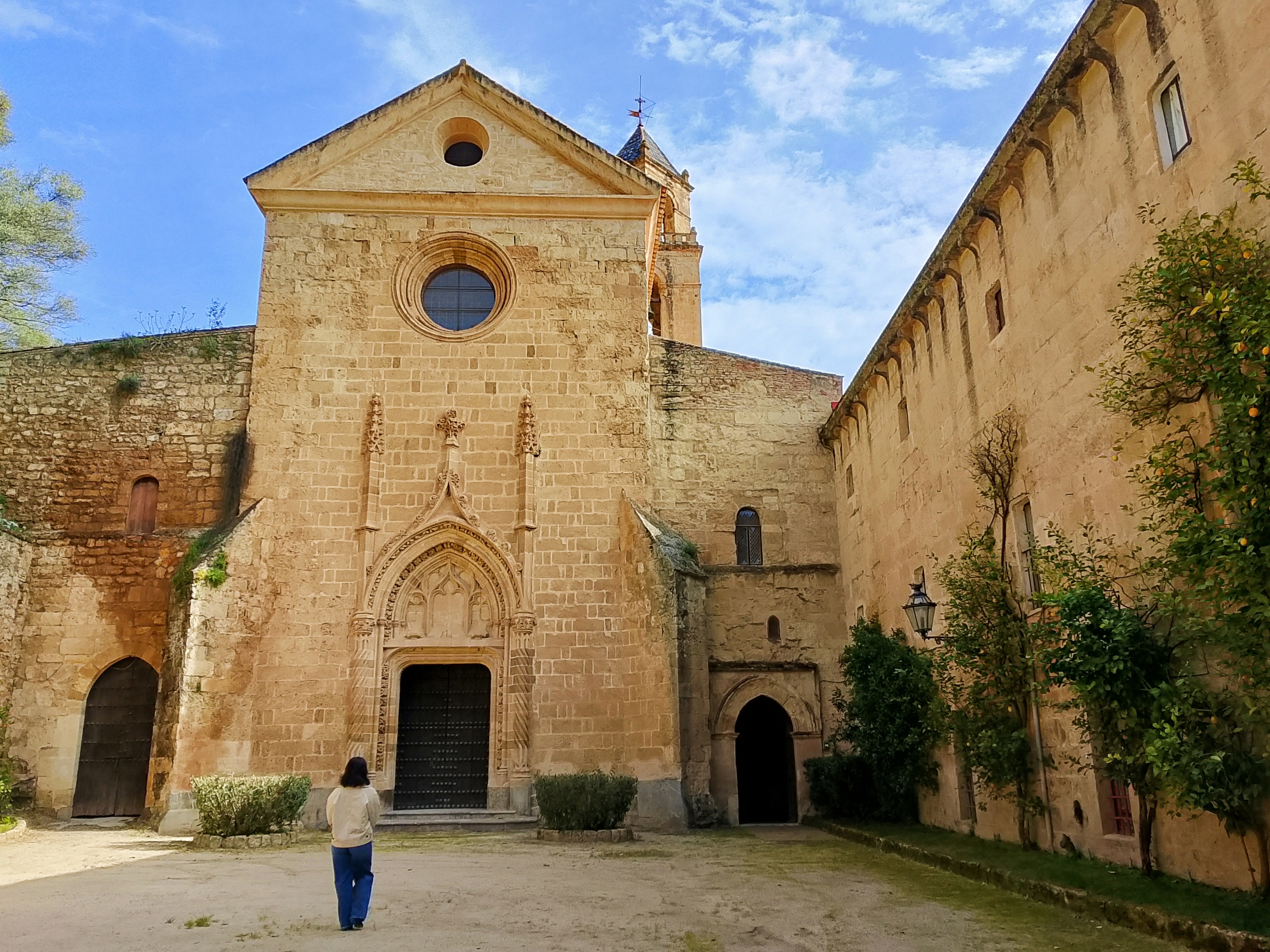 Fachada del Real Monasterio de San Jer�nimo de Valpara�so.