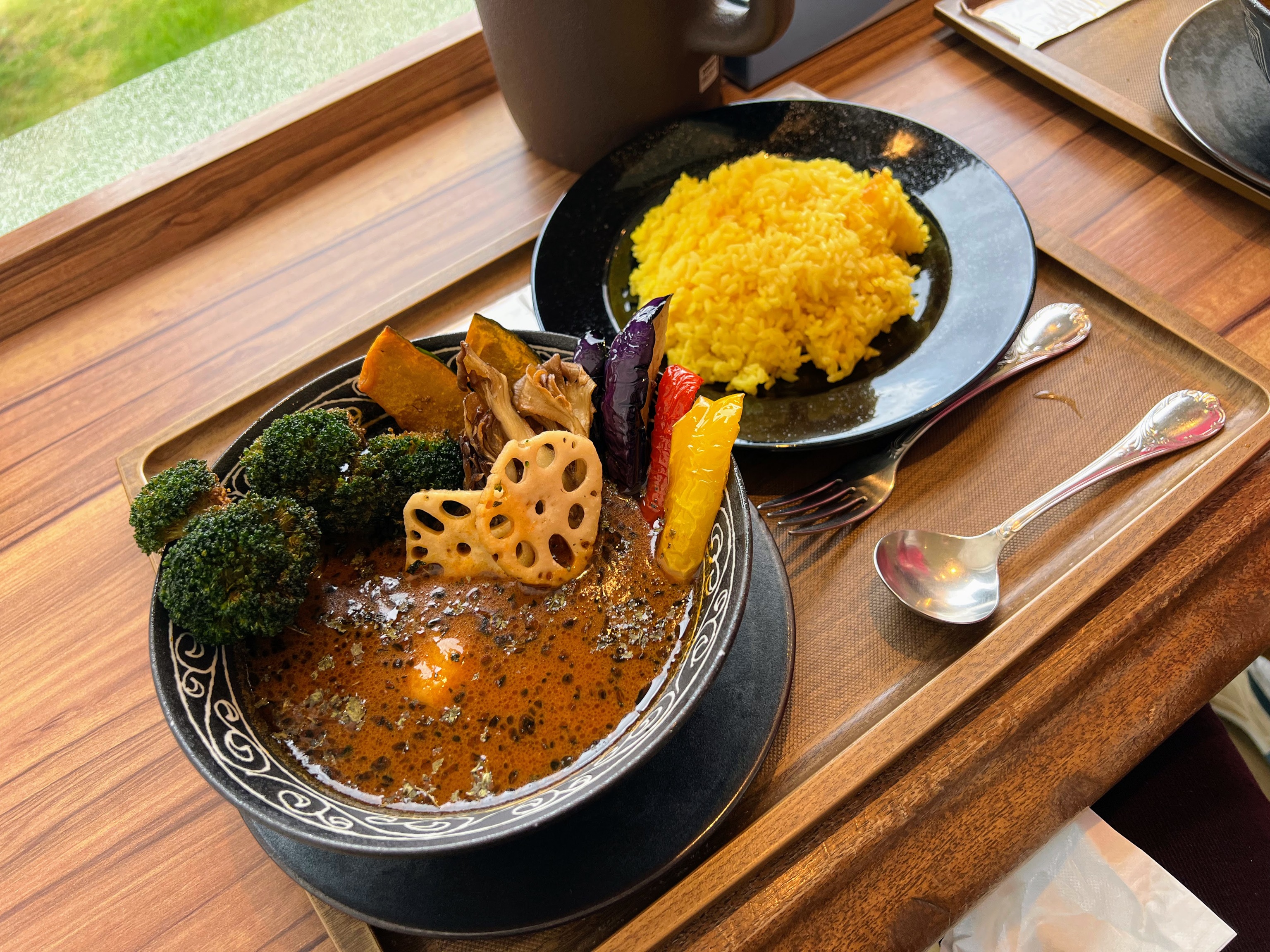 La famosa sopa de curry de Hokkaido.