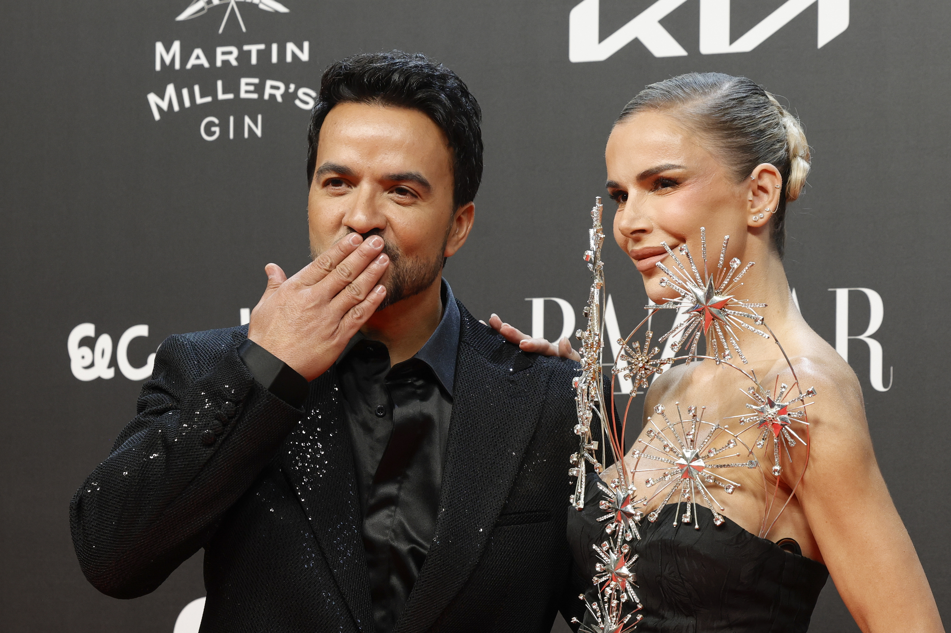 Luis Fonsi y su mujer, Águeda López, en 2025