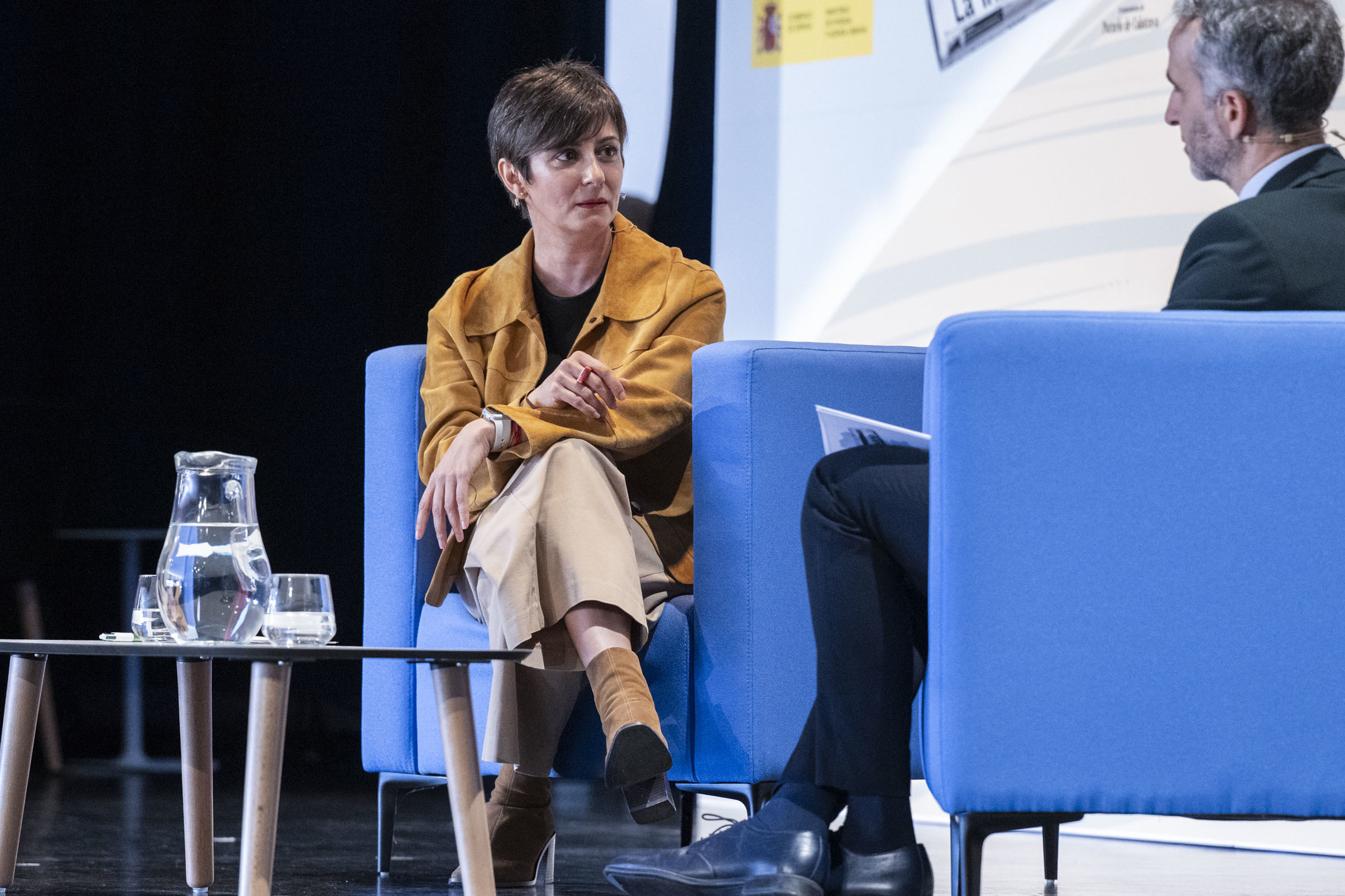 La ministra de Vivienda y Agenda Urbana, Isabel Rodríguez, en Ciudad Real.