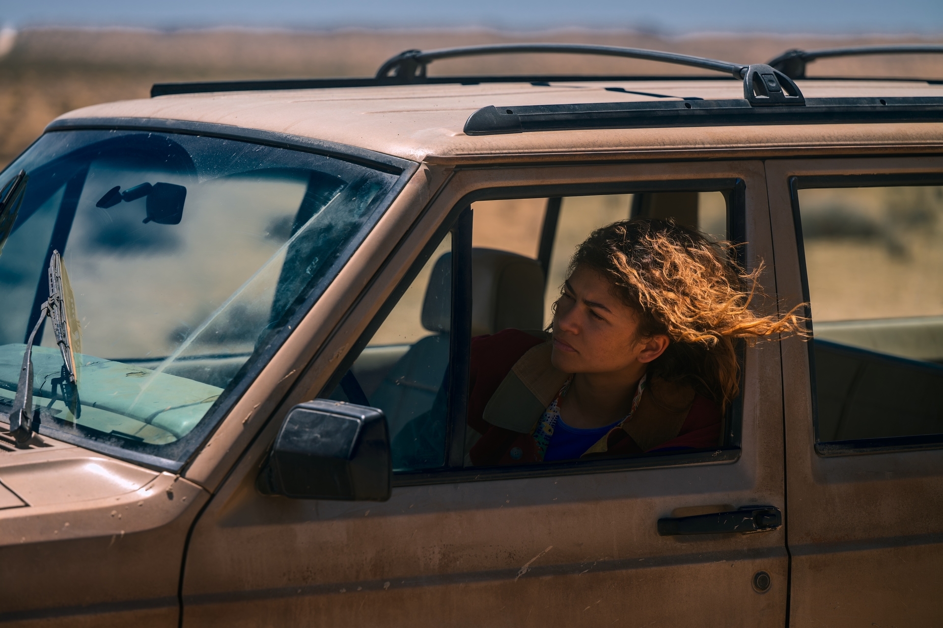 Zendaya, como Rue, en la tercera temporada de Euphoria
