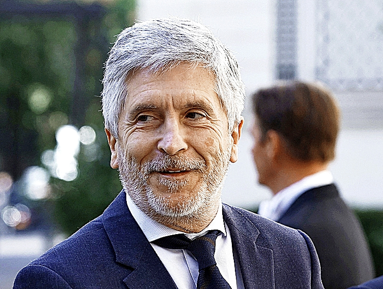 El ministro del Interior, Fernando Grande-Marlaska.
