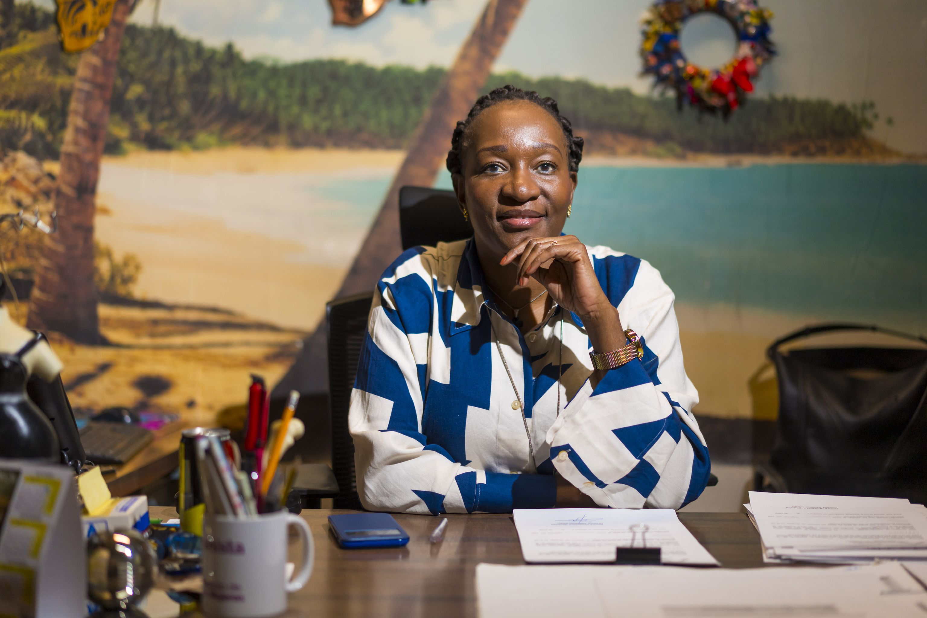 Nicole Ndongala, directora general de Karibu y activista de derechos humanos.