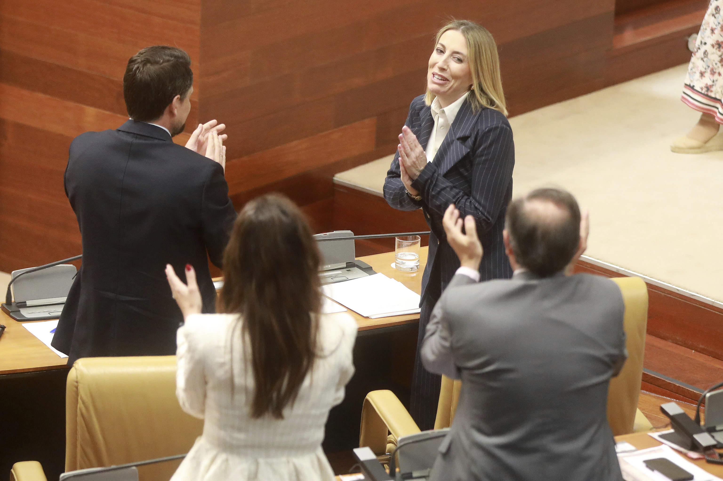 Mar�a Guardiola, investida presidenta de la Junta de Extremadura.