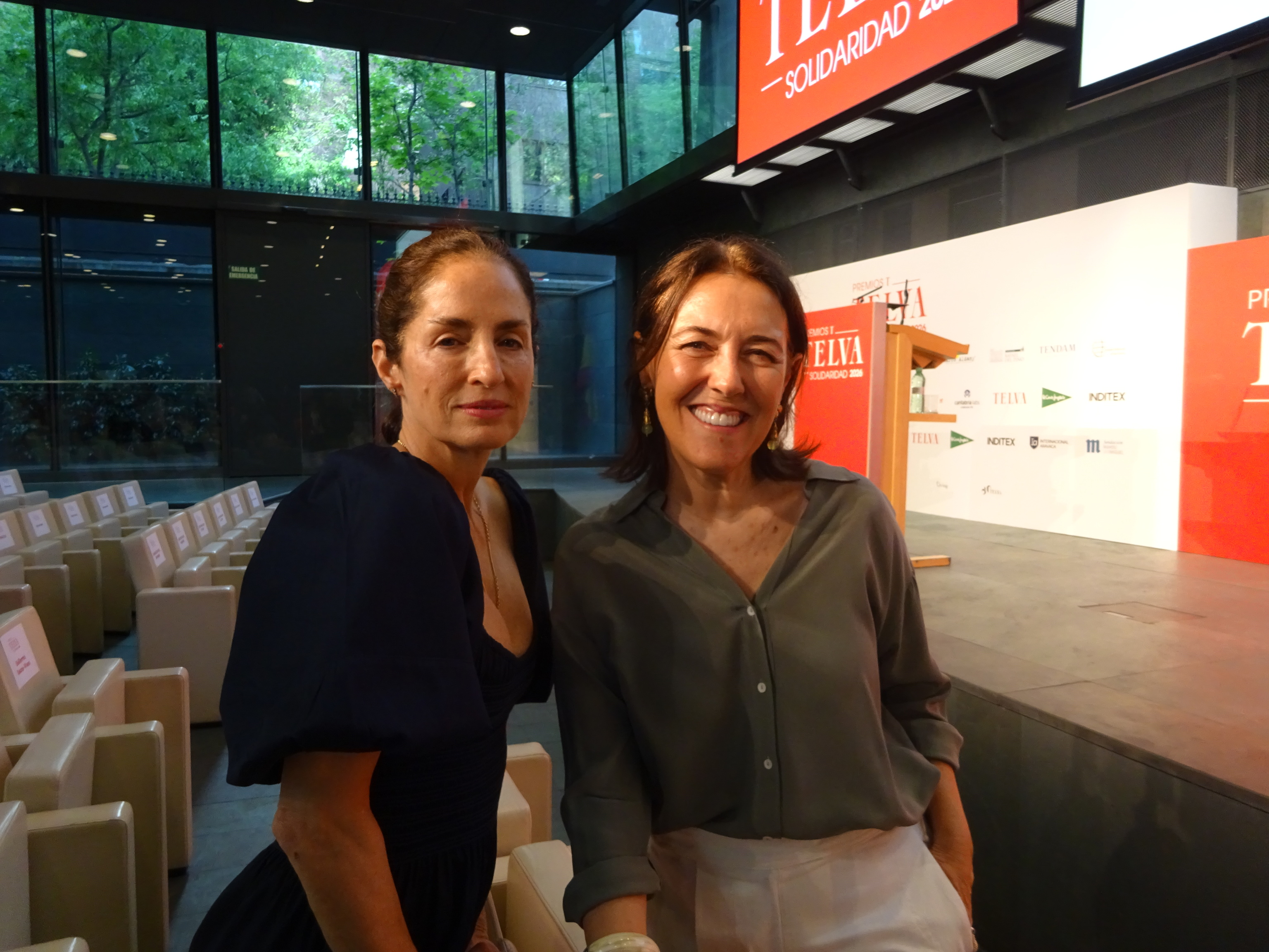 Carolina Herrera y Olga Ruiz.