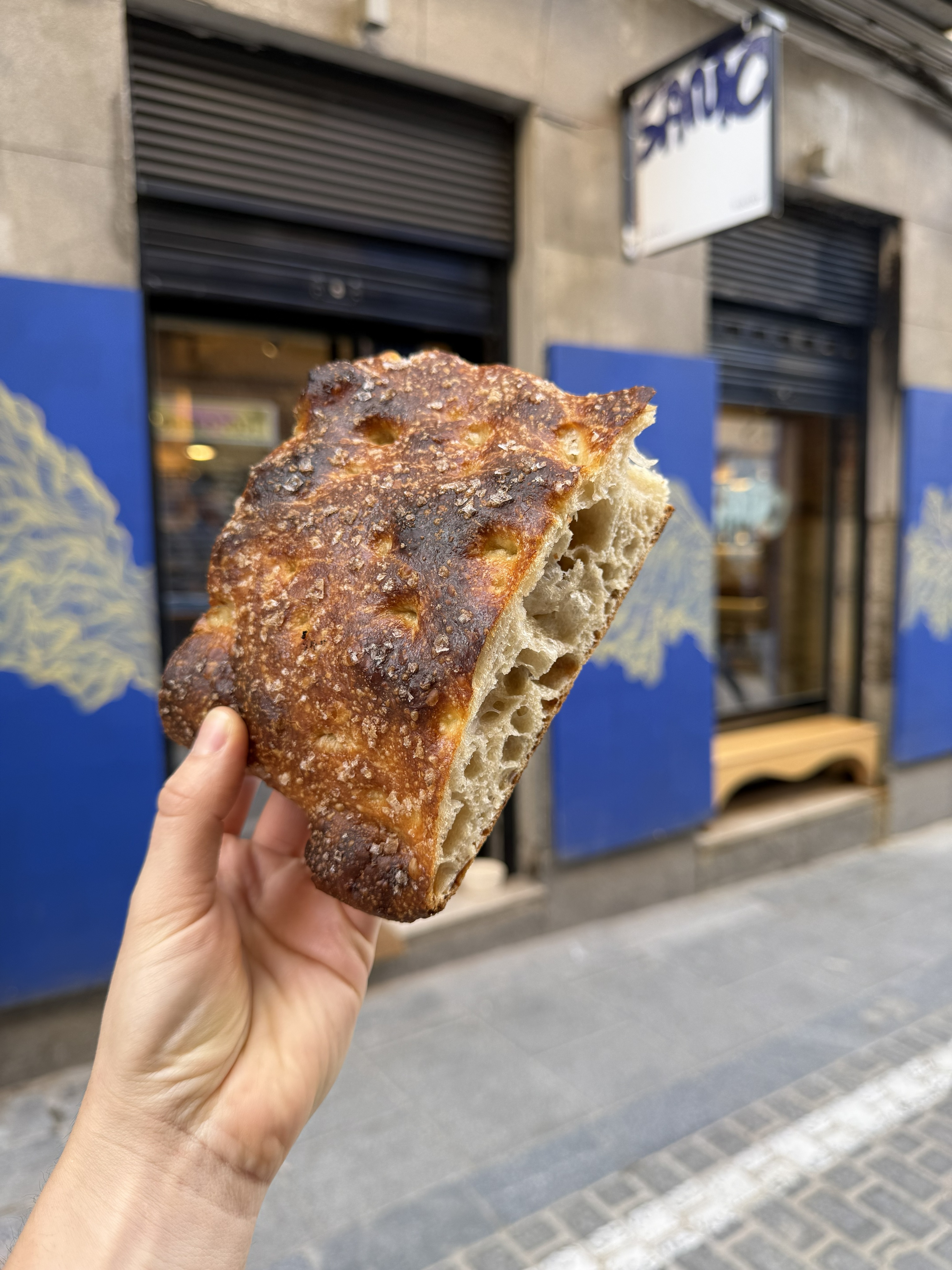 La focaccia.