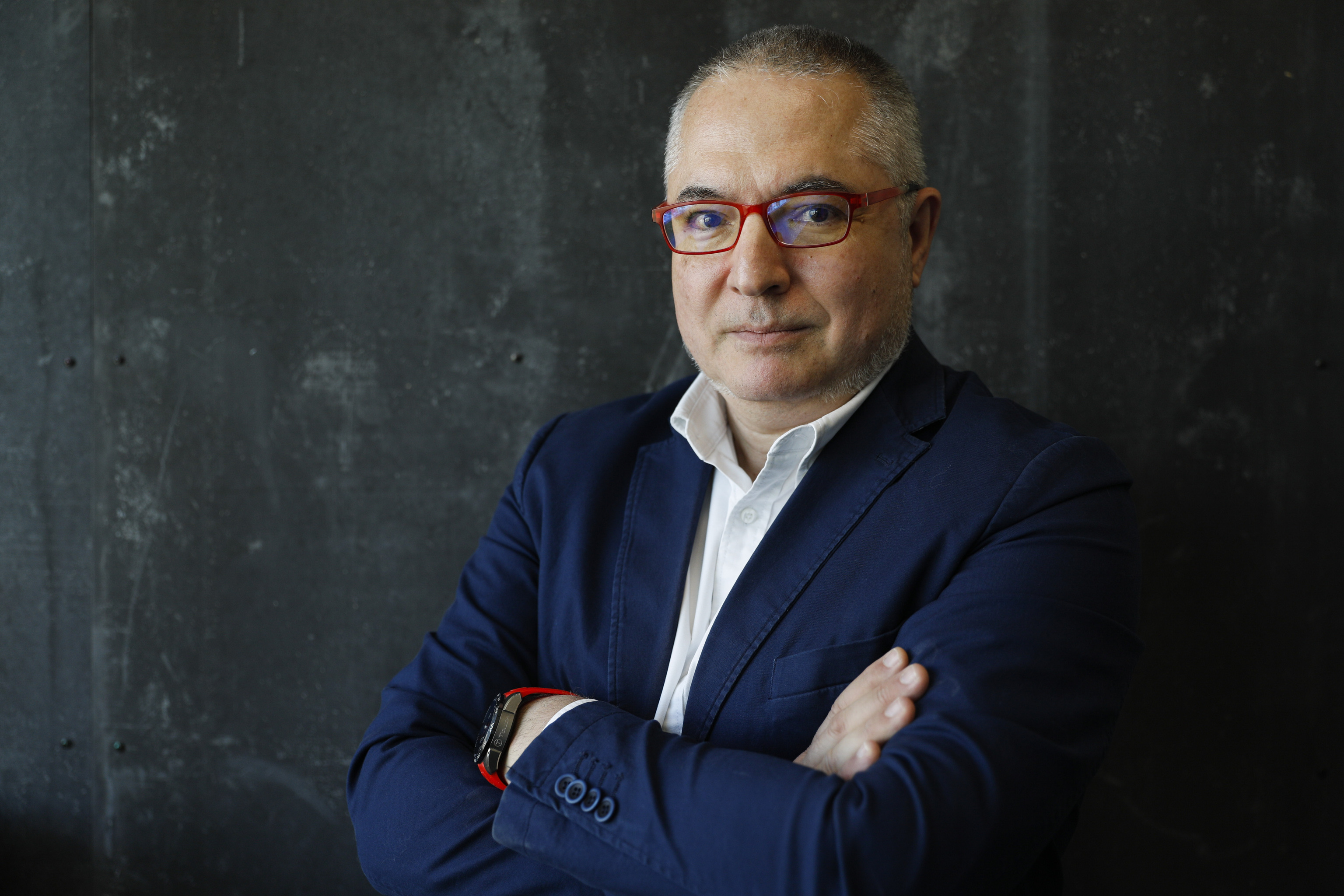 El ingeniero Juan Carlos Cortés, en el Ministerio de Ciencia