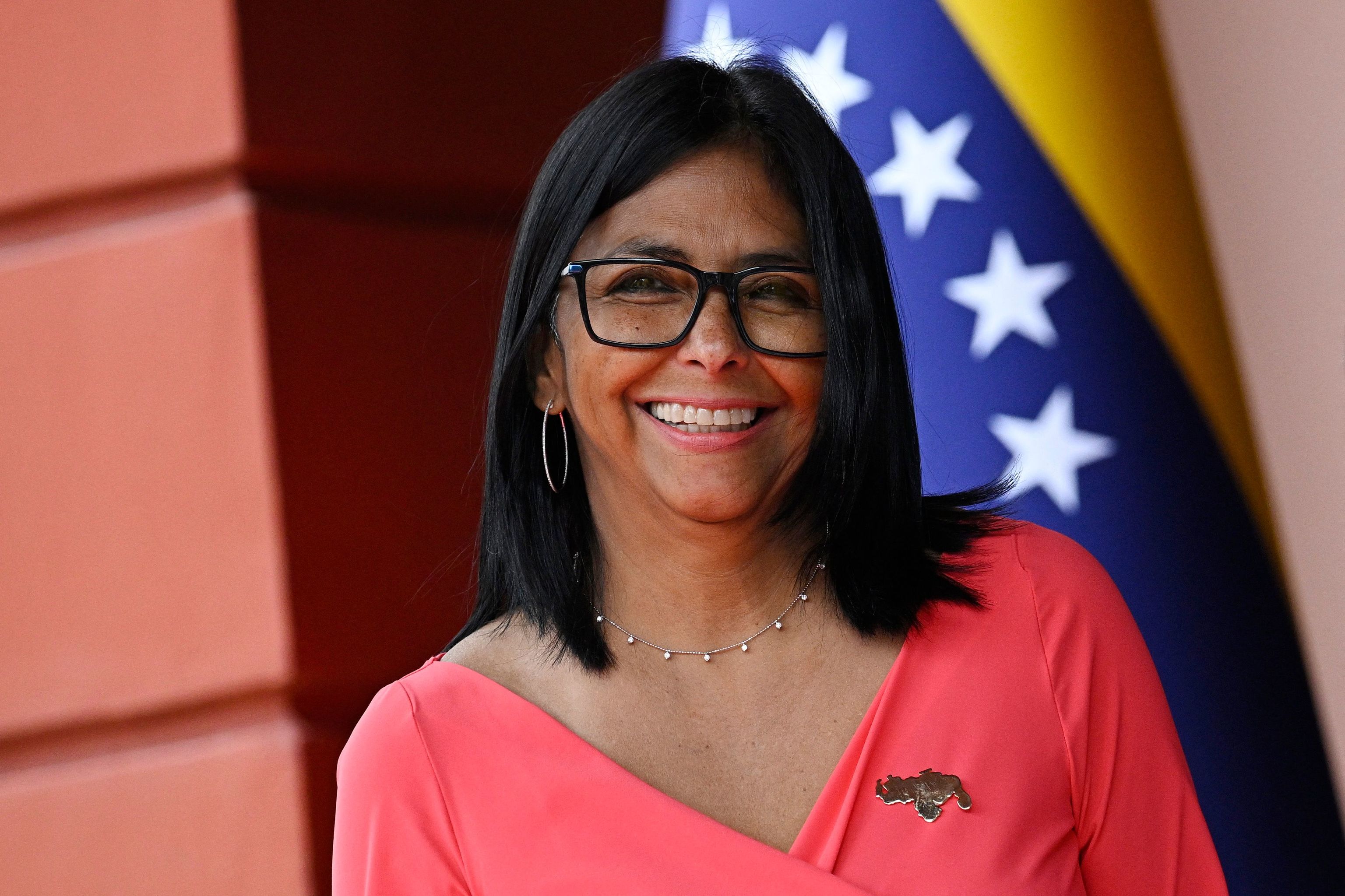 La presidenta encargada de Venezuela, Delcy Rodr�guez, en una imagen de archivo