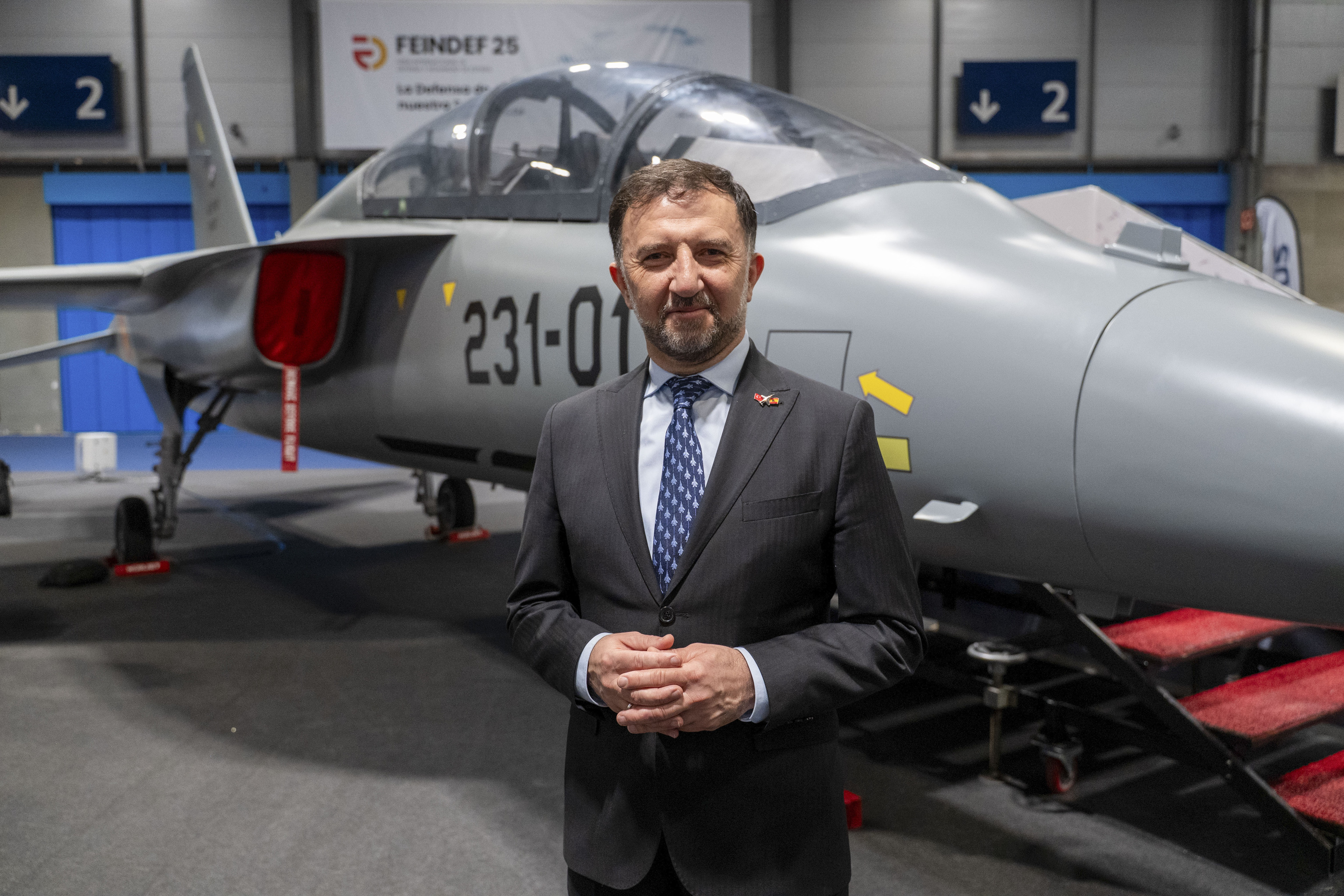 El presidente y consejero delegado de TUSAS, Mehmet Demiroglu