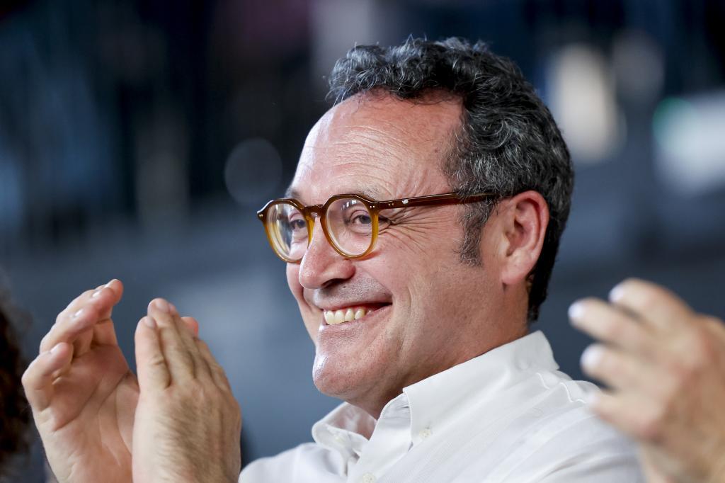 �lvaro Garc�a Ortiz, el pasado abril, en un acto en Santiago de Compostela.