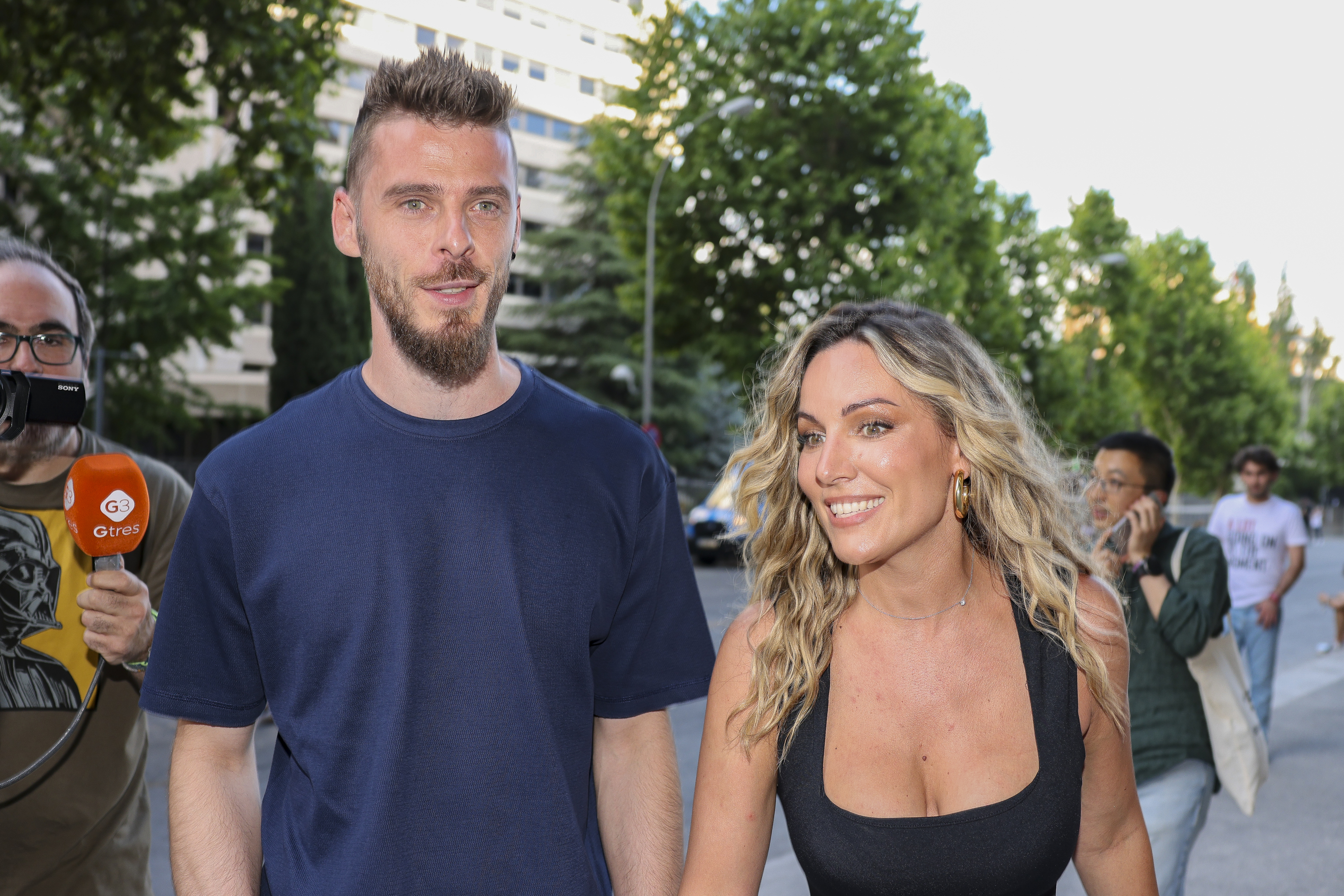 Edurne y David de Gea en 2024