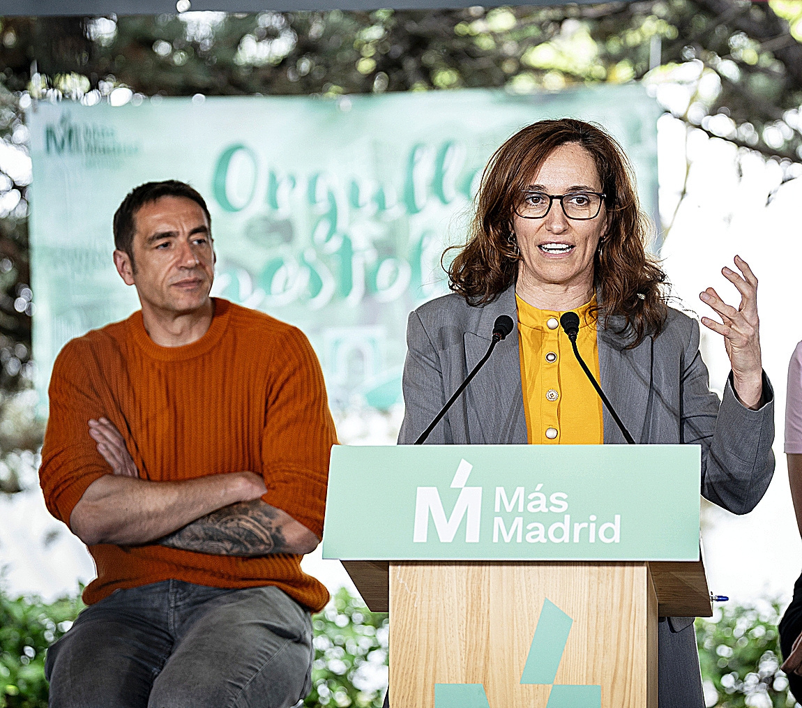 Delgado y Garc�a, en una imagen de archivo en un acto en M�stoles.