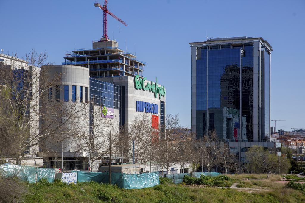 El edificio de El Corte Ingl�s, en M�ndez �lvaro.
