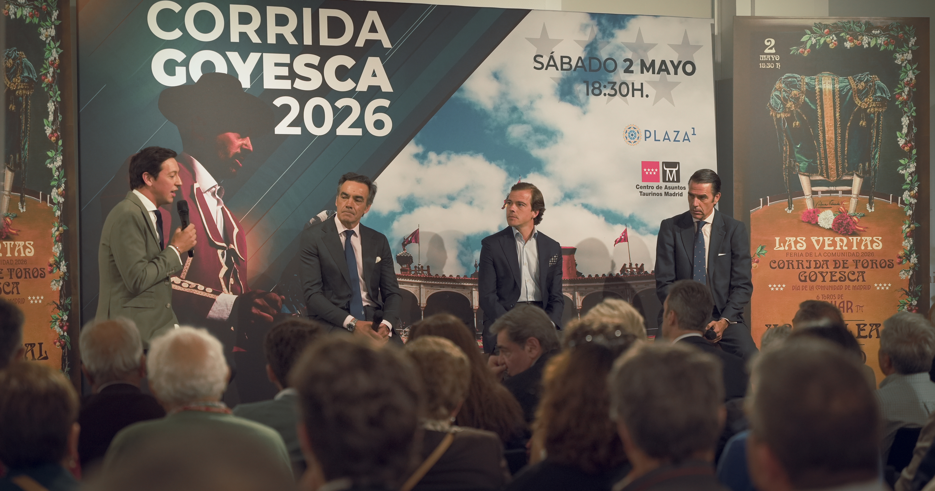 Multitudinario encuentro con los toreros protagonistas del Dos de Mayo en Las Ventas: la veteran�a como atractivo