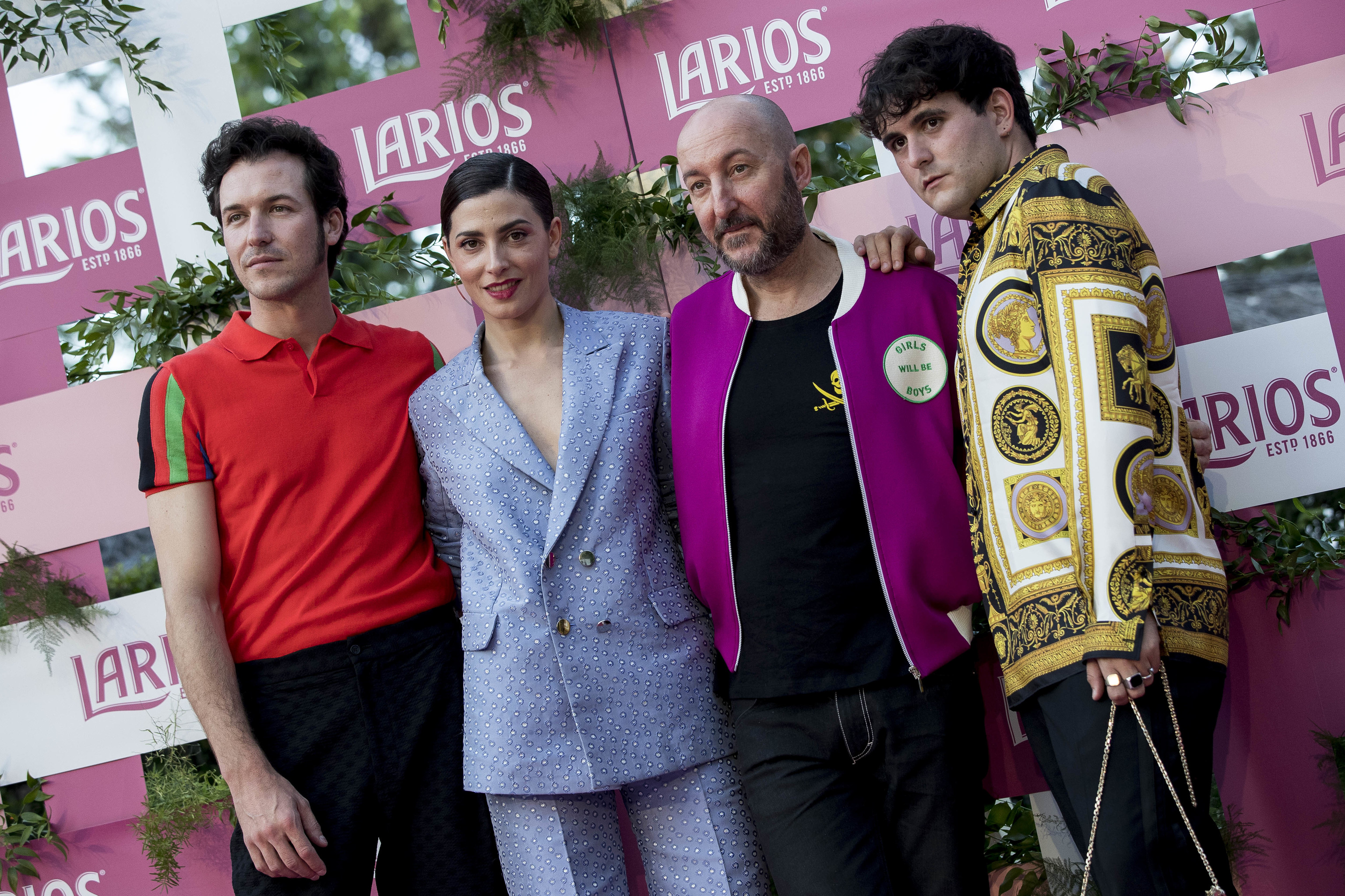 El actor Jorge Suquet, B�rbara Lennie, Diego Postigo y Alejandro G�mez Palomo, en el photocall del estreno de la pel�cula 'Otro de esos sue�os tuyos' en el 2018